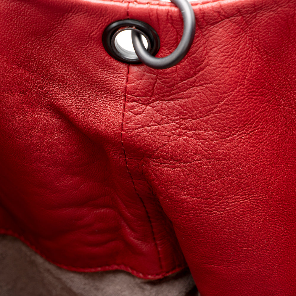 Bottega Veneta Intrecciato Nappa Campana Medium Shoulder Bag - FINAL SALE (SHF-19645)