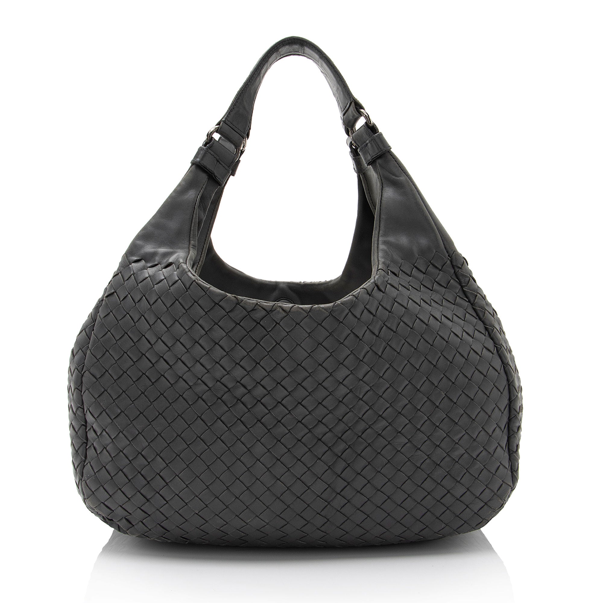 Bottega Veneta Intrecciato Nappa Campana Medium Shoulder Bag (SHF-a7yNeU)