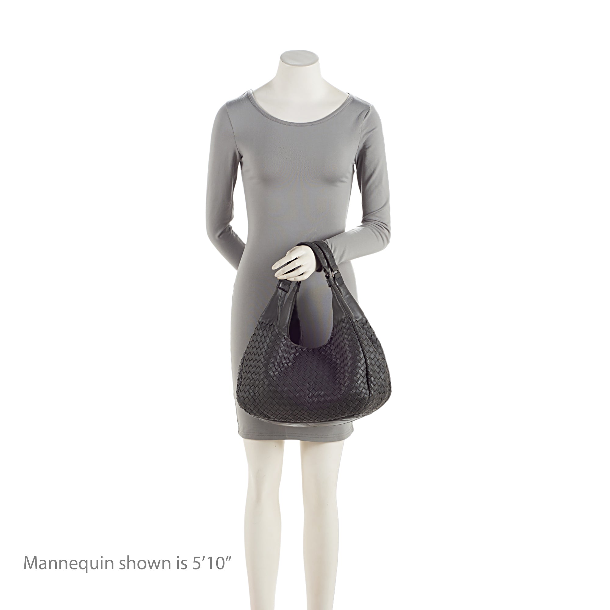 Bottega Veneta Intrecciato Nappa Campana Medium Shoulder Bag (SHF-a7yNeU)