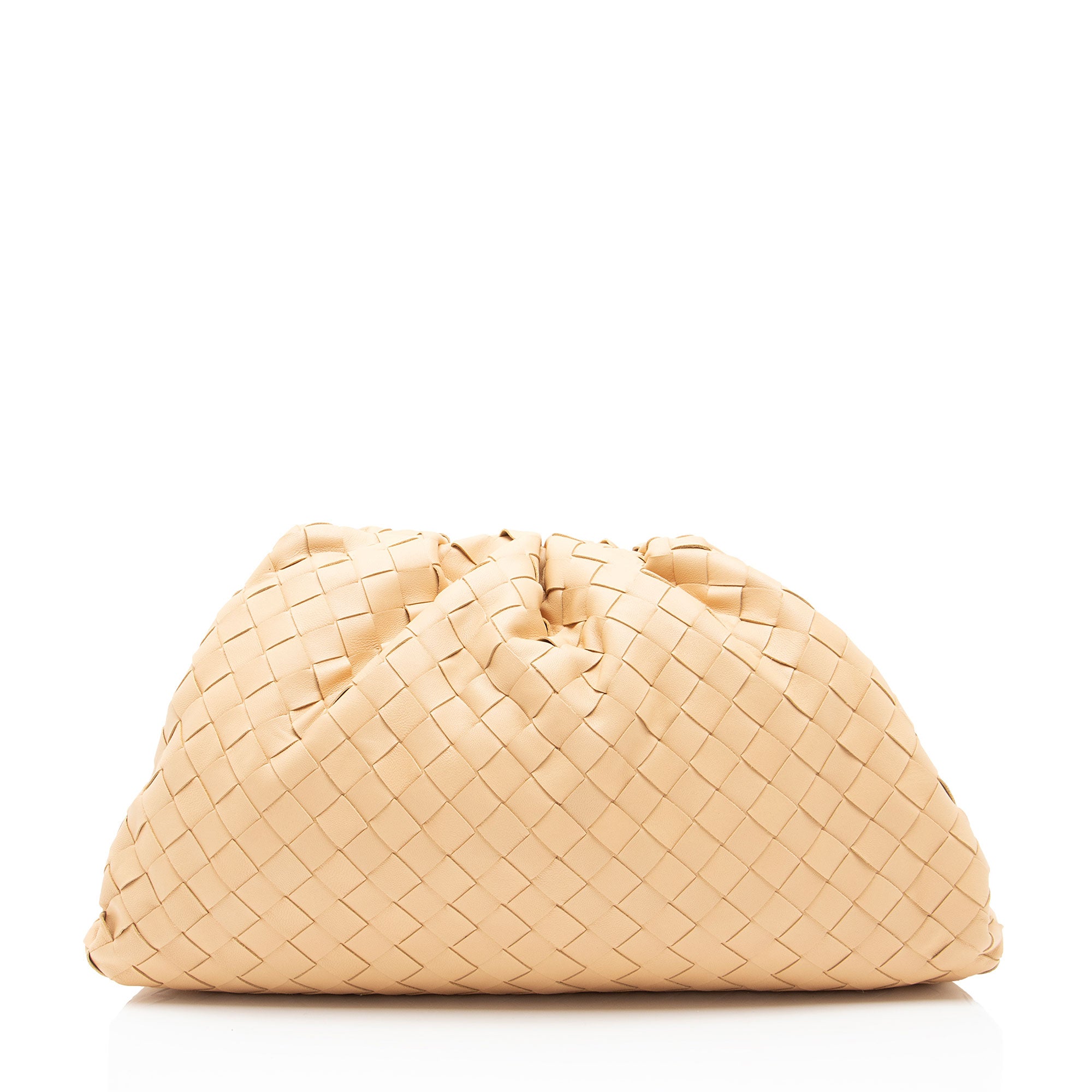 Bottega Veneta Intrecciato Nappa Leather Teen Pouch Clutch