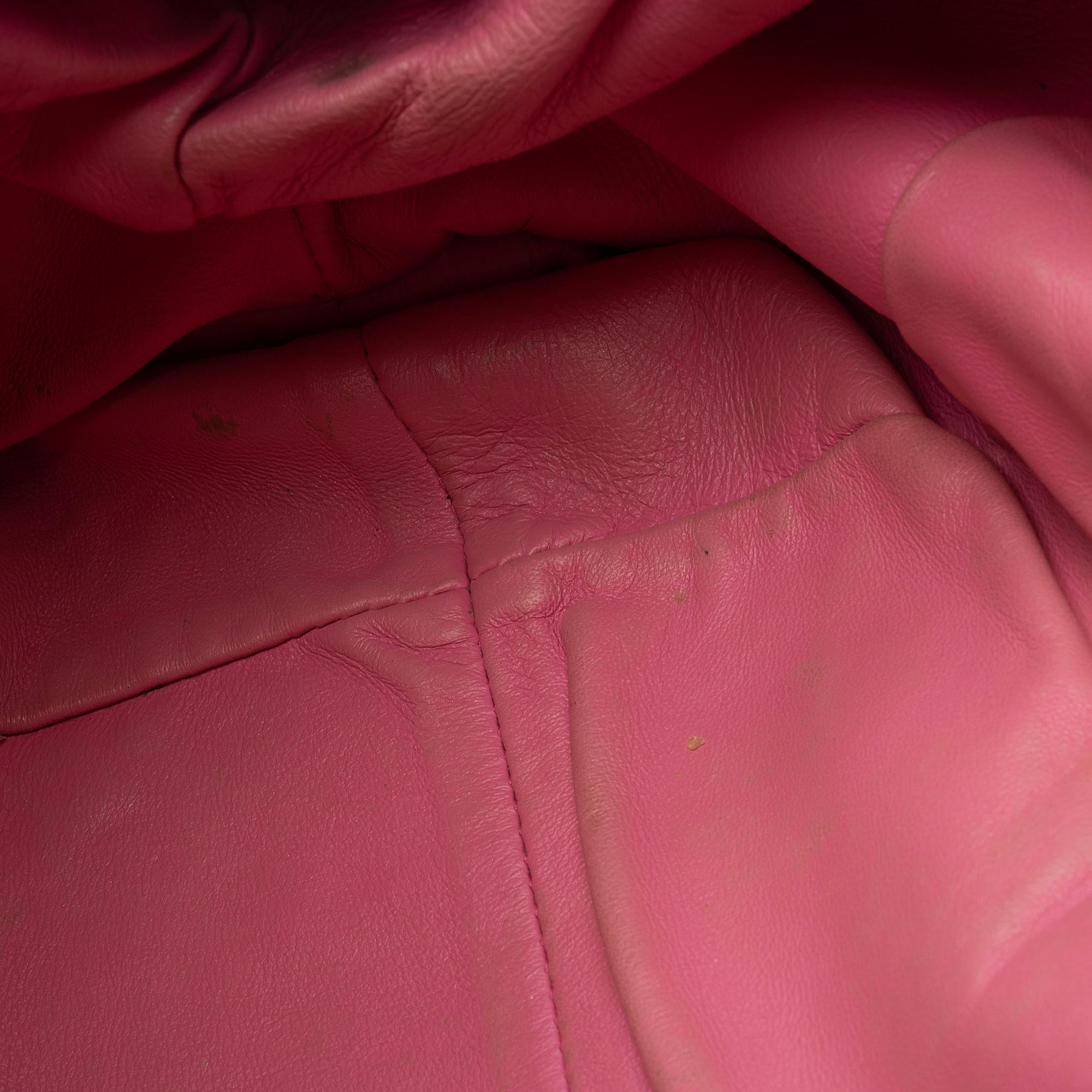 Bottega Veneta Intrecciato Nappa Leather The Pouch Clutch