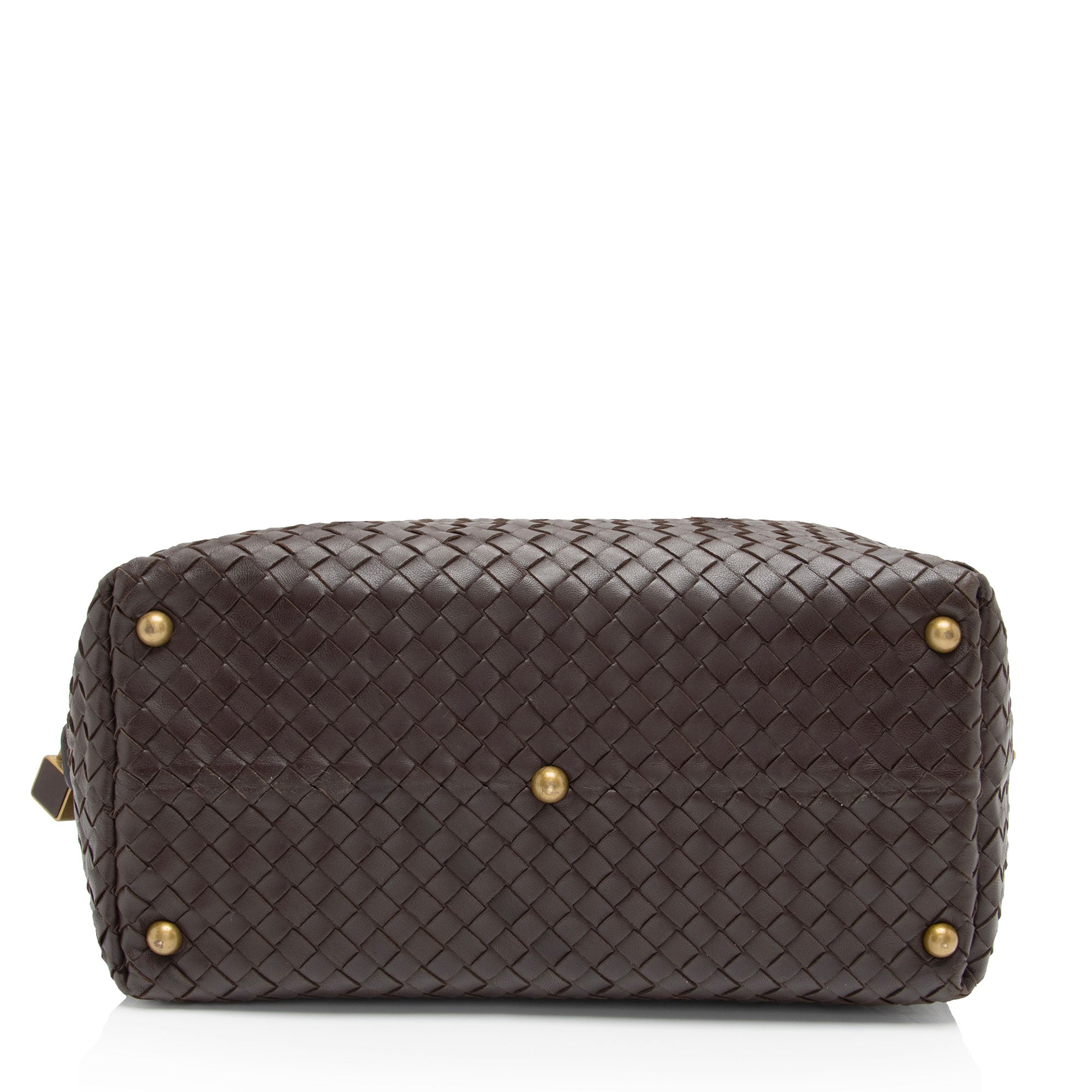 Bottega Veneta Intrecciato Nappa Montaigne Small Satchel (SHF-4lcw1Z)