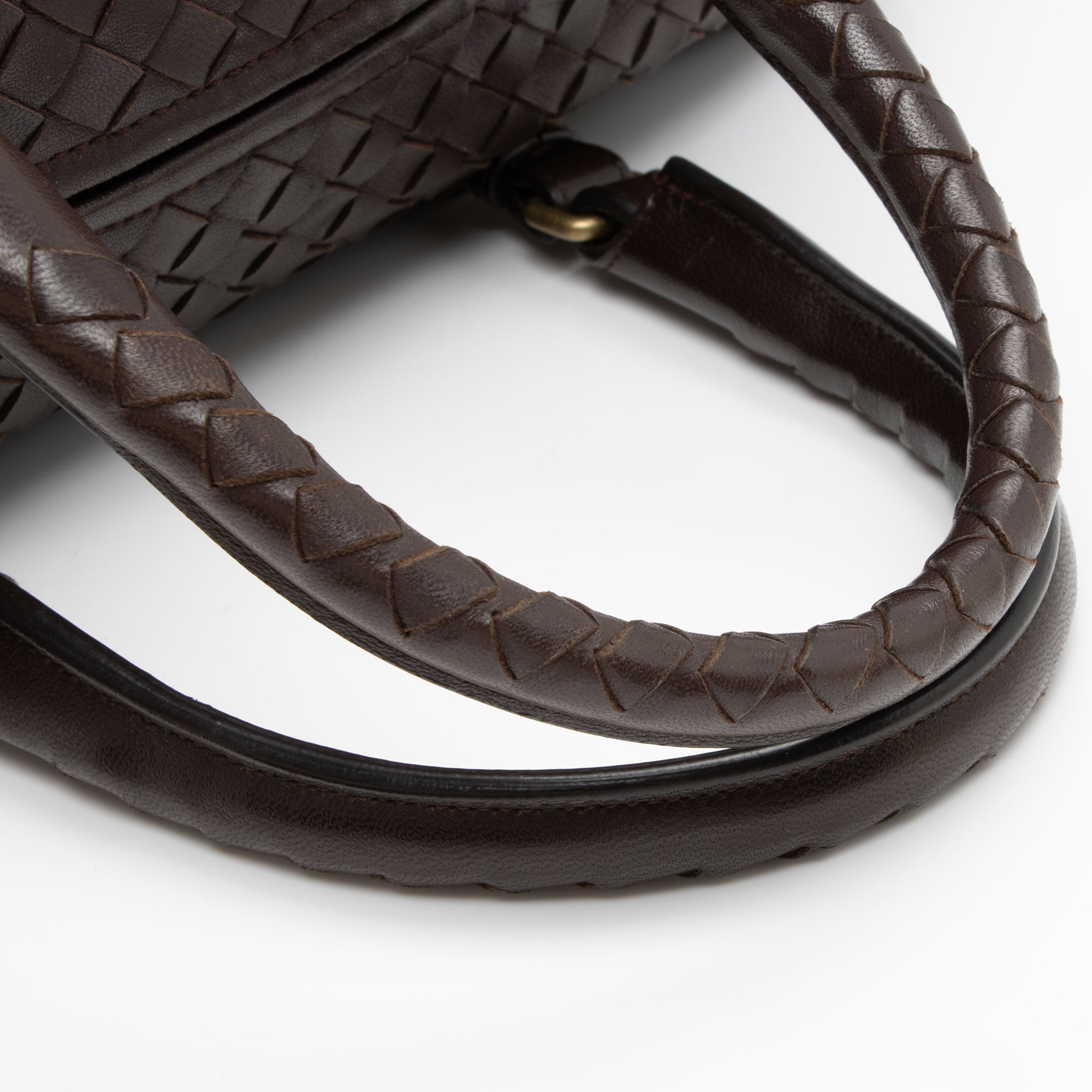 Bottega Veneta Intrecciato Nappa Montaigne Small Satchel (SHF-4lcw1Z)