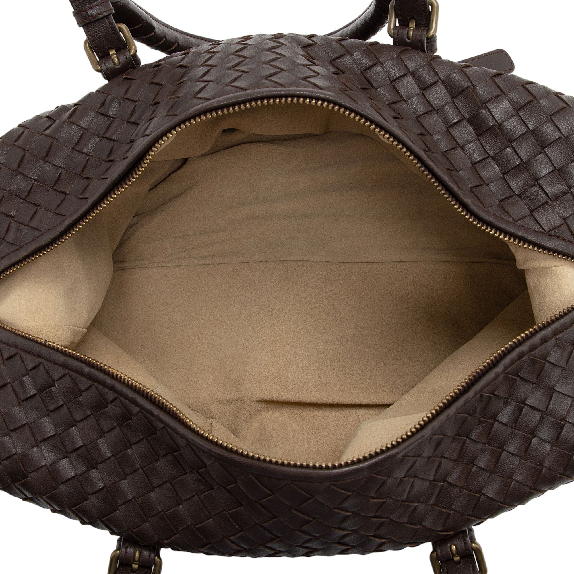 Bottega Veneta Intrecciato Nappa Montaigne Small Satchel (SHF-4lcw1Z)