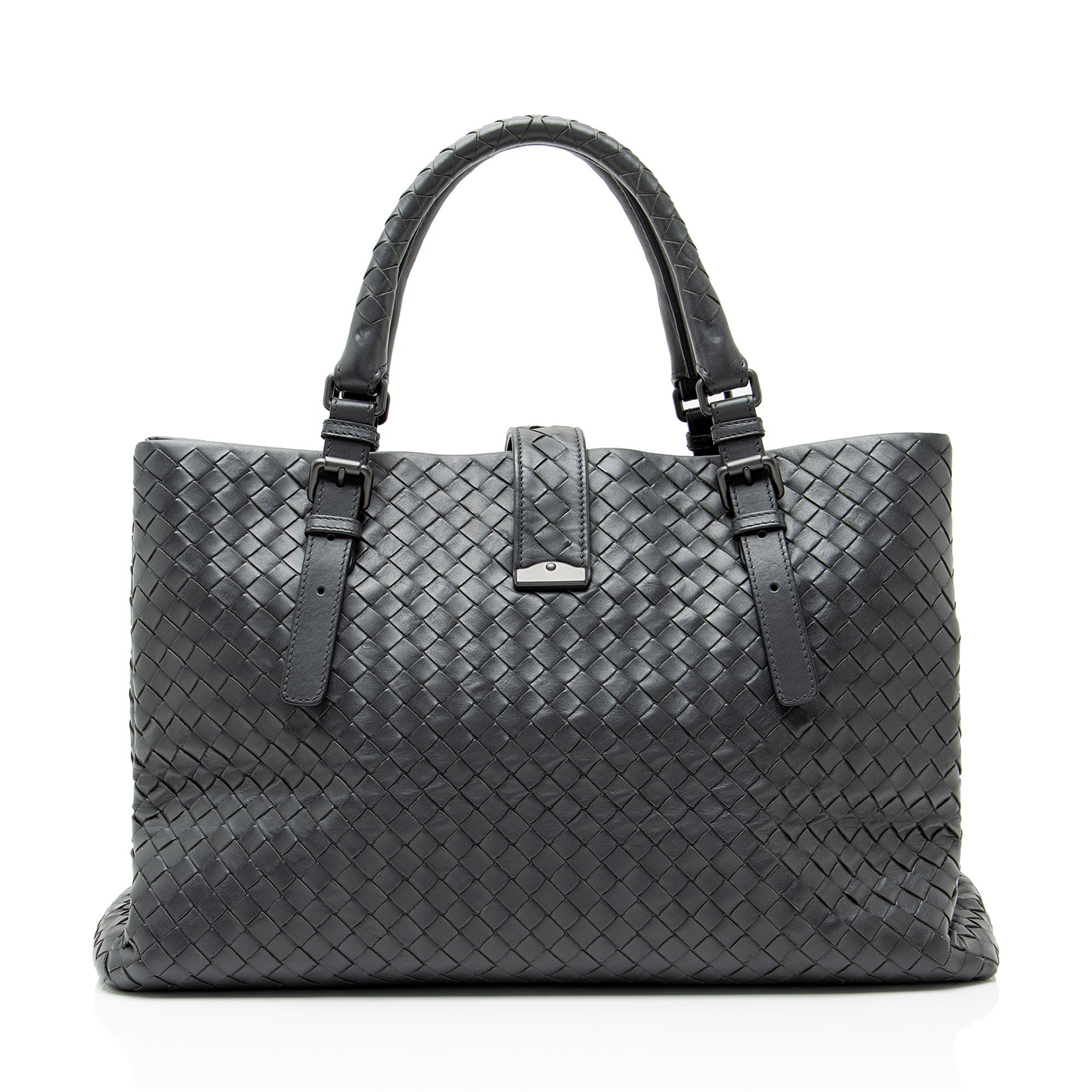 Bottega Veneta Intrecciato Nappa Roma Medium Satchel