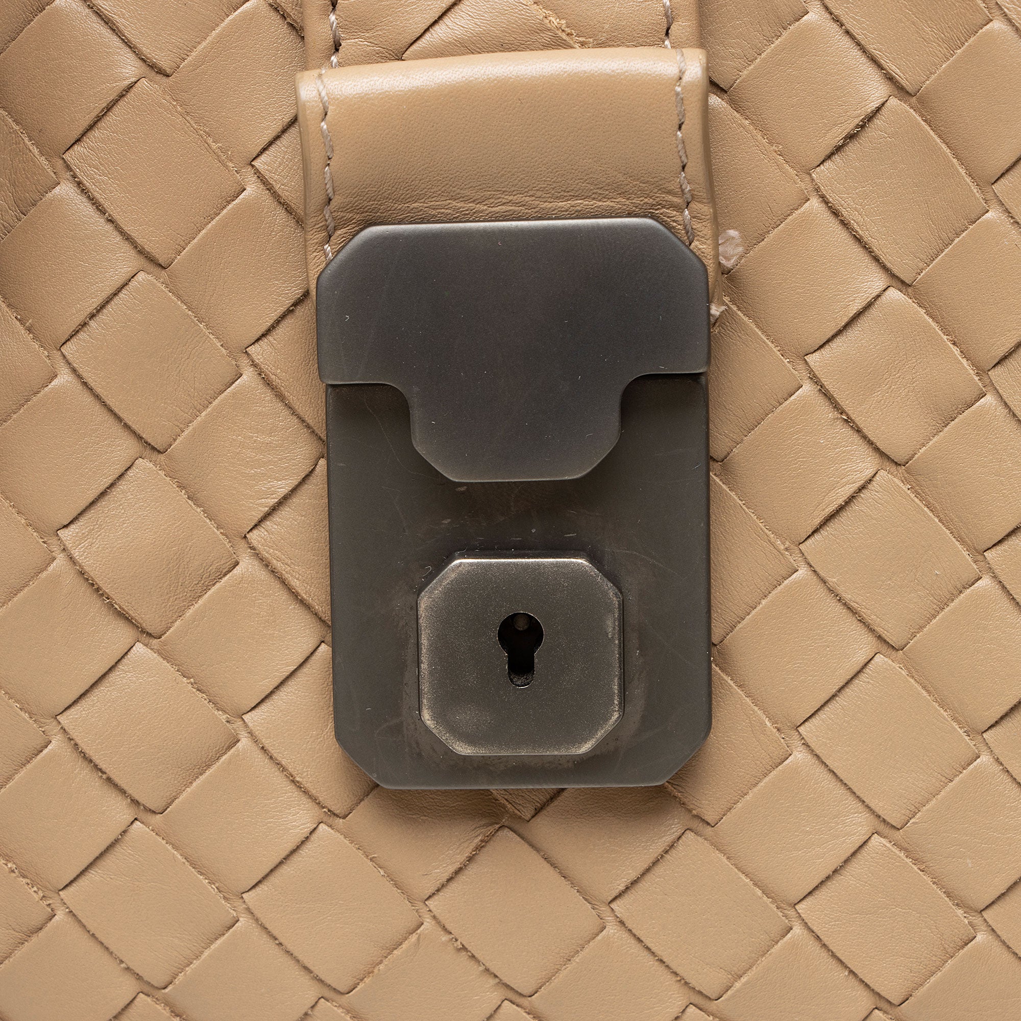 Bottega Veneta Intrecciato Nappa Roma Small Satchel