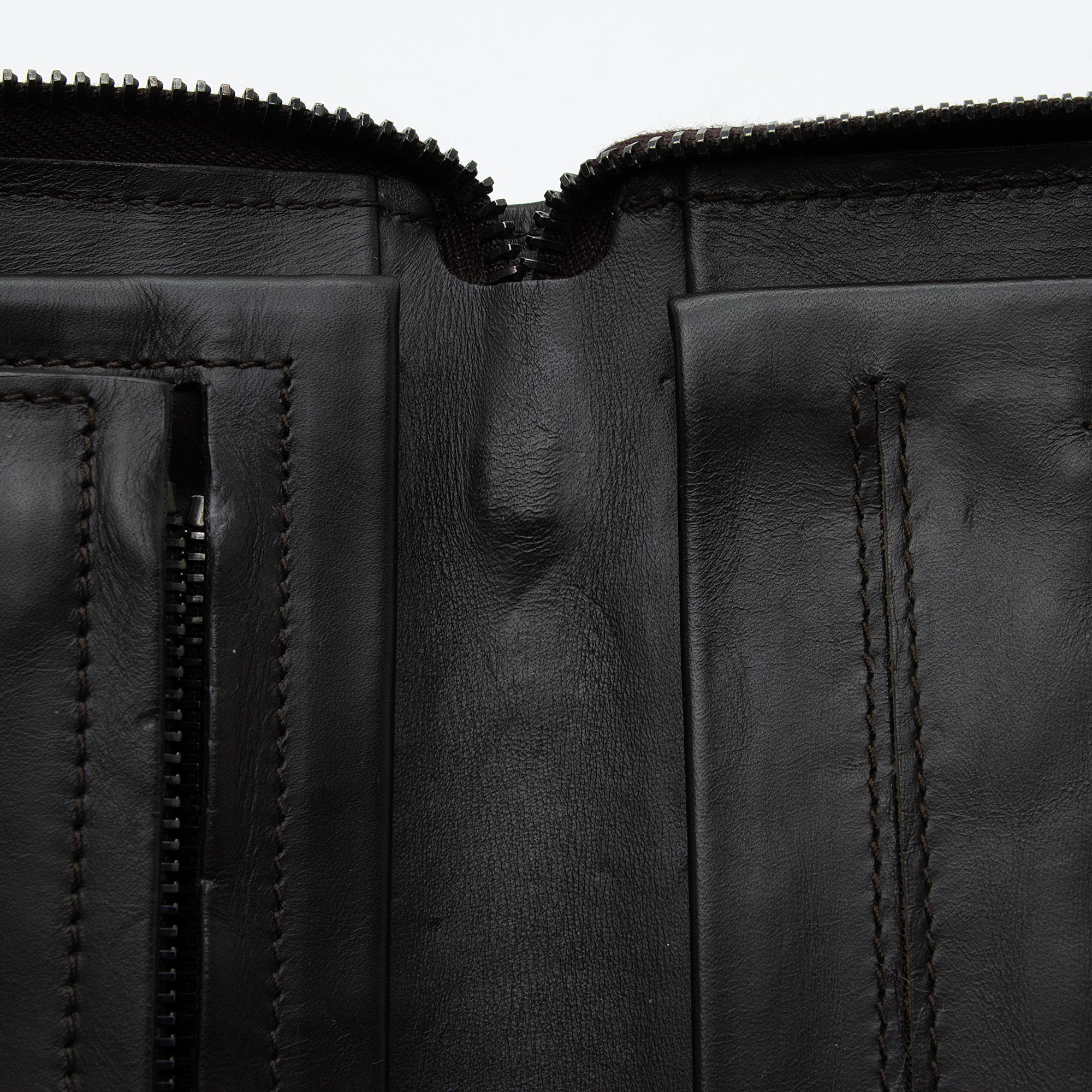 Bottega Veneta Intrecciato Nappa Zip Around Organizer Wallet (SHF-vd4Mgo)
