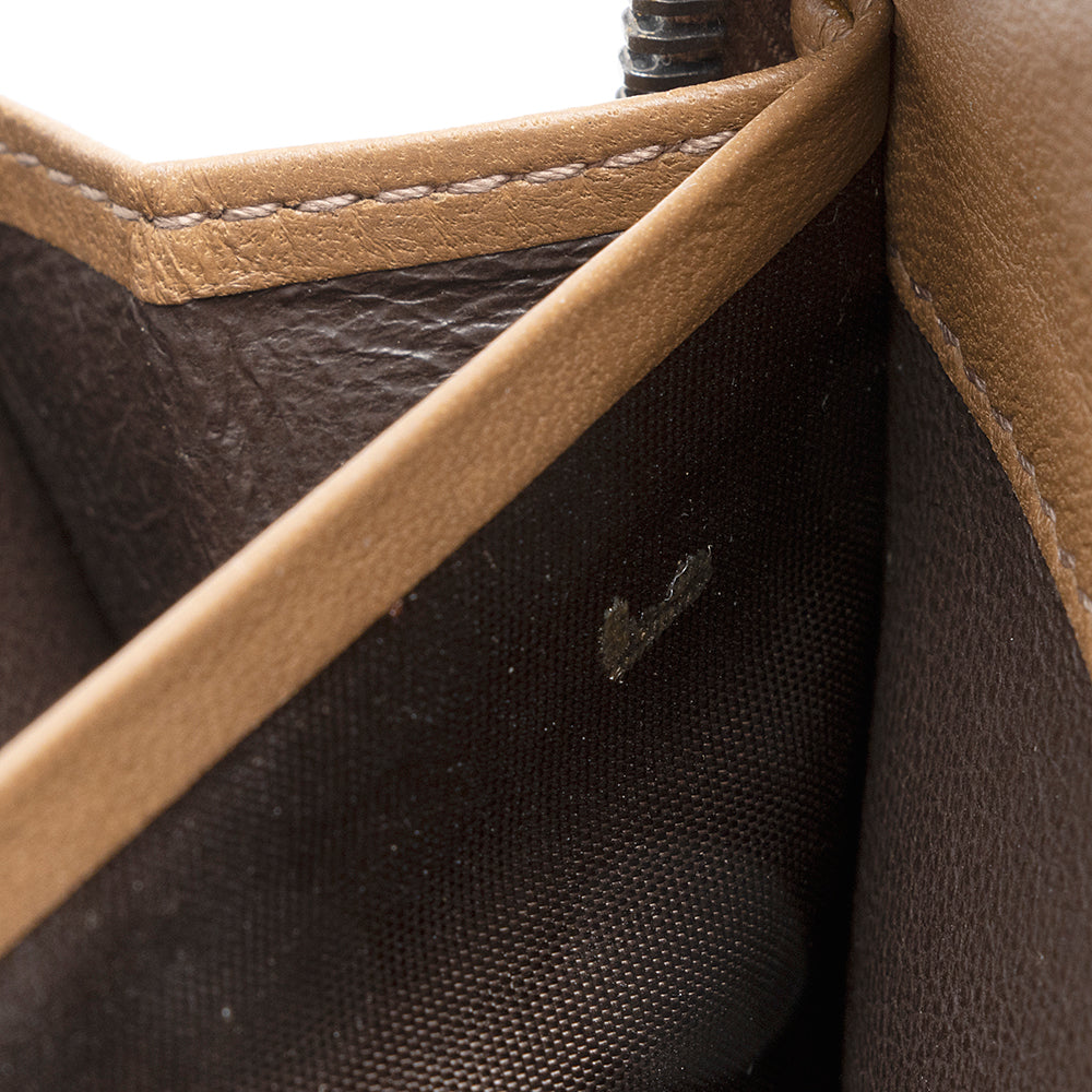 Bottega Veneta Intrecciato Nappa Zip Around Wallet (SHF-22153)