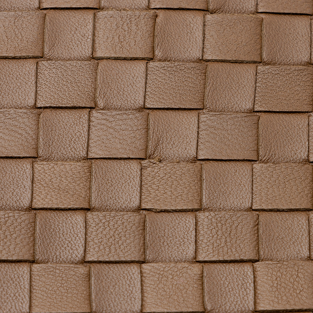 Bottega Veneta Intrecciato Nappa Zip Around Wallet (SHF-22153)