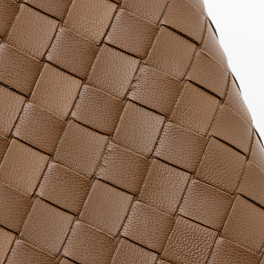 Bottega Veneta Intrecciato Nappa Zip Around Wallet (SHF-22153)