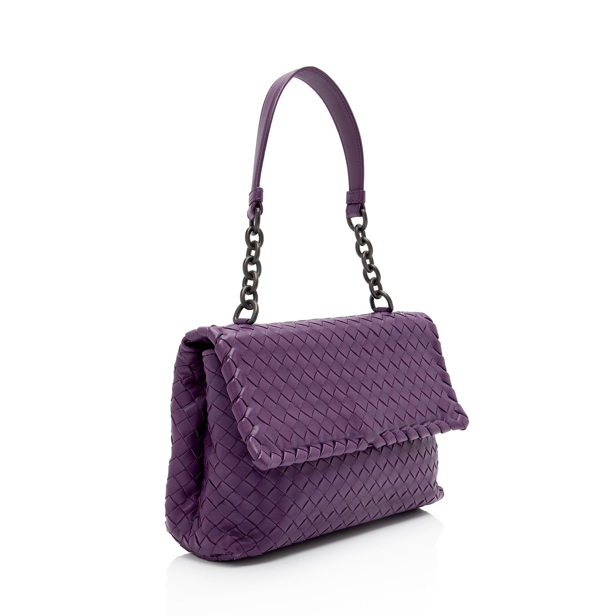 Bottega Veneta Intrecciato Olimpia Small Shoulder Bag
