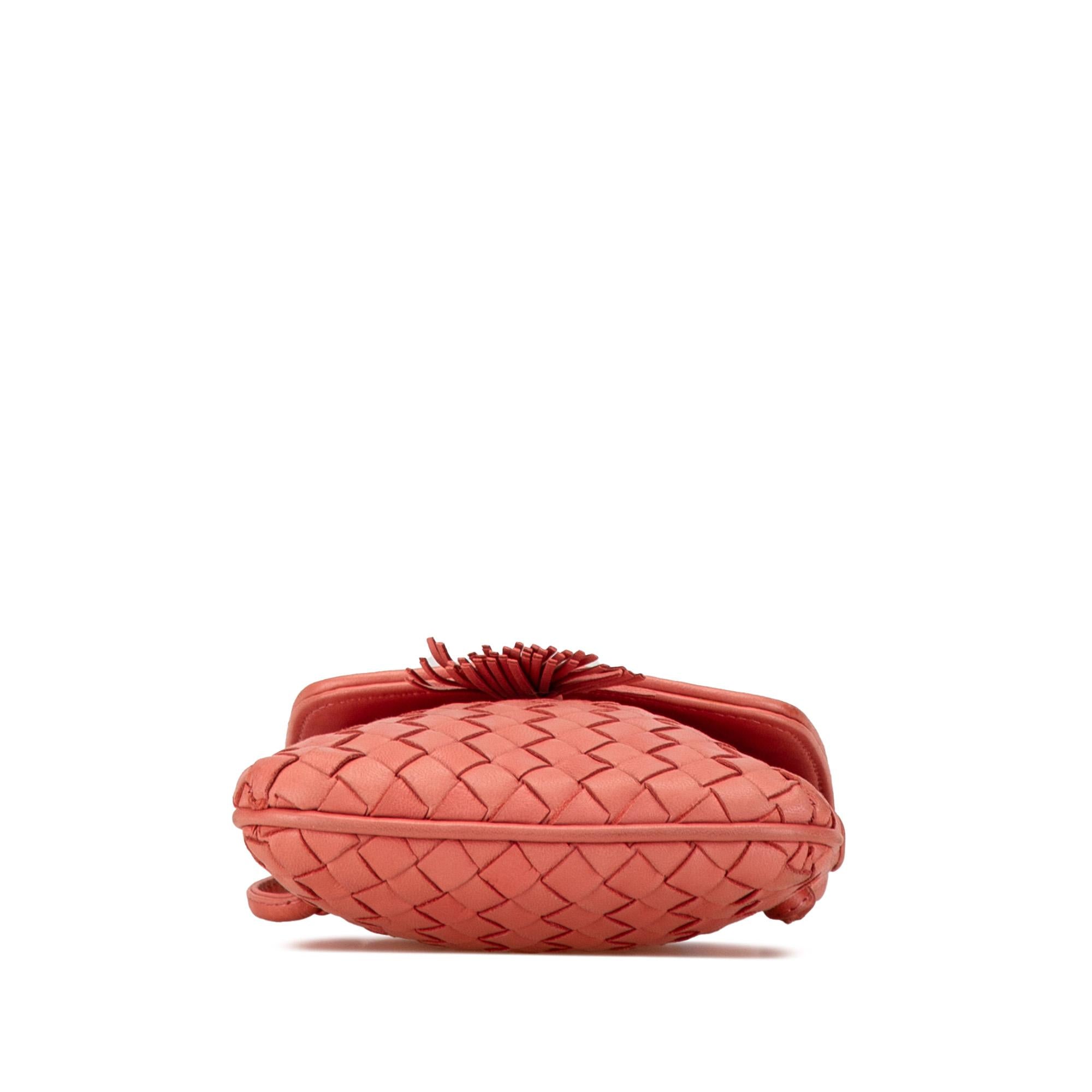 Bottega Veneta Intrecciato Tassel Crossbody (SHG-esqw6x)