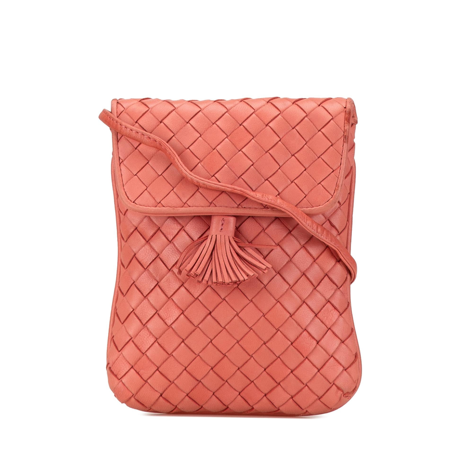 Bottega Veneta Intrecciato Tassel Crossbody (SHG-esqw6x)