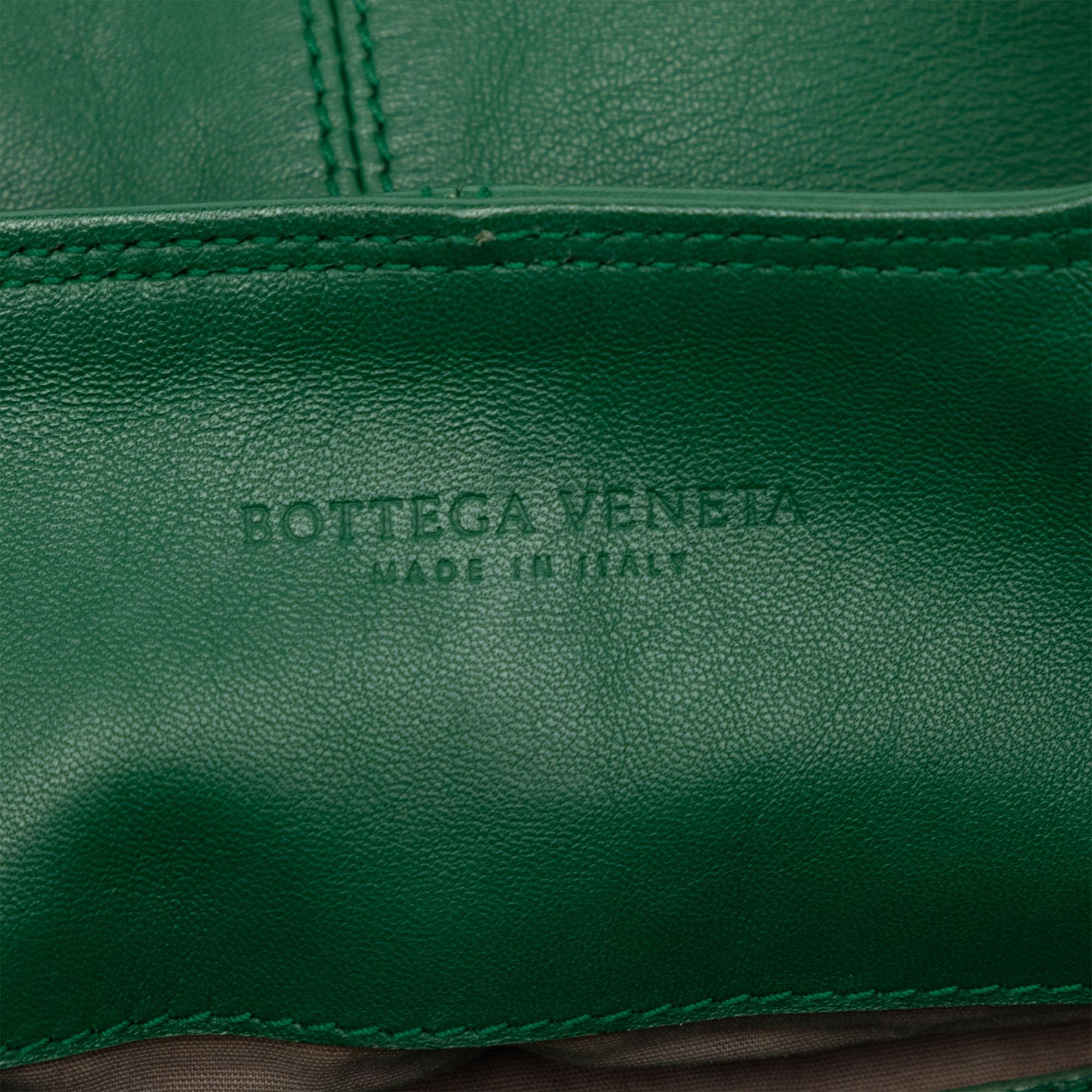 Bottega Veneta Intrecciato Trimmed Leather Regent Tote