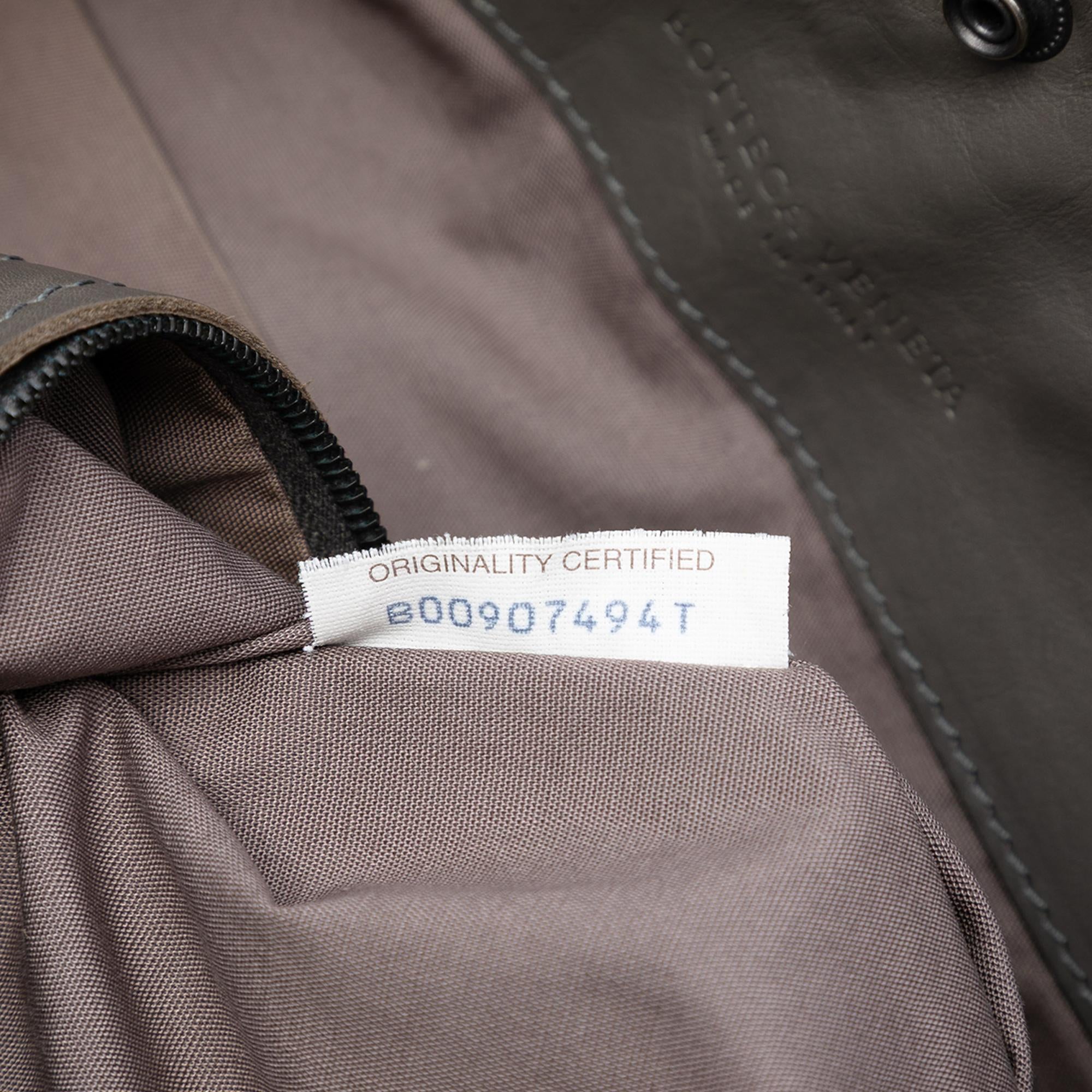 Bottega Veneta Intrecciato Trimmed Nappa Convertible Tote