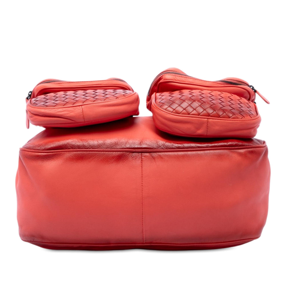 Bottega Veneta Intrecciato Trimmed Nappa Multi Pocket Shoulder Bag