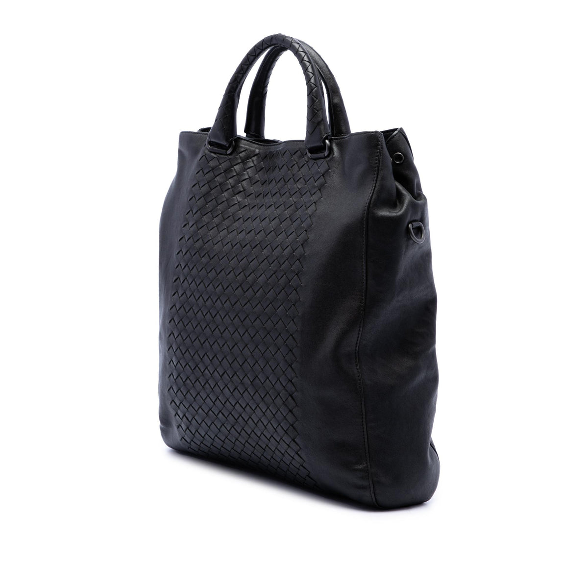 Bottega Veneta Intrecciato Trimmed Nappa Tote