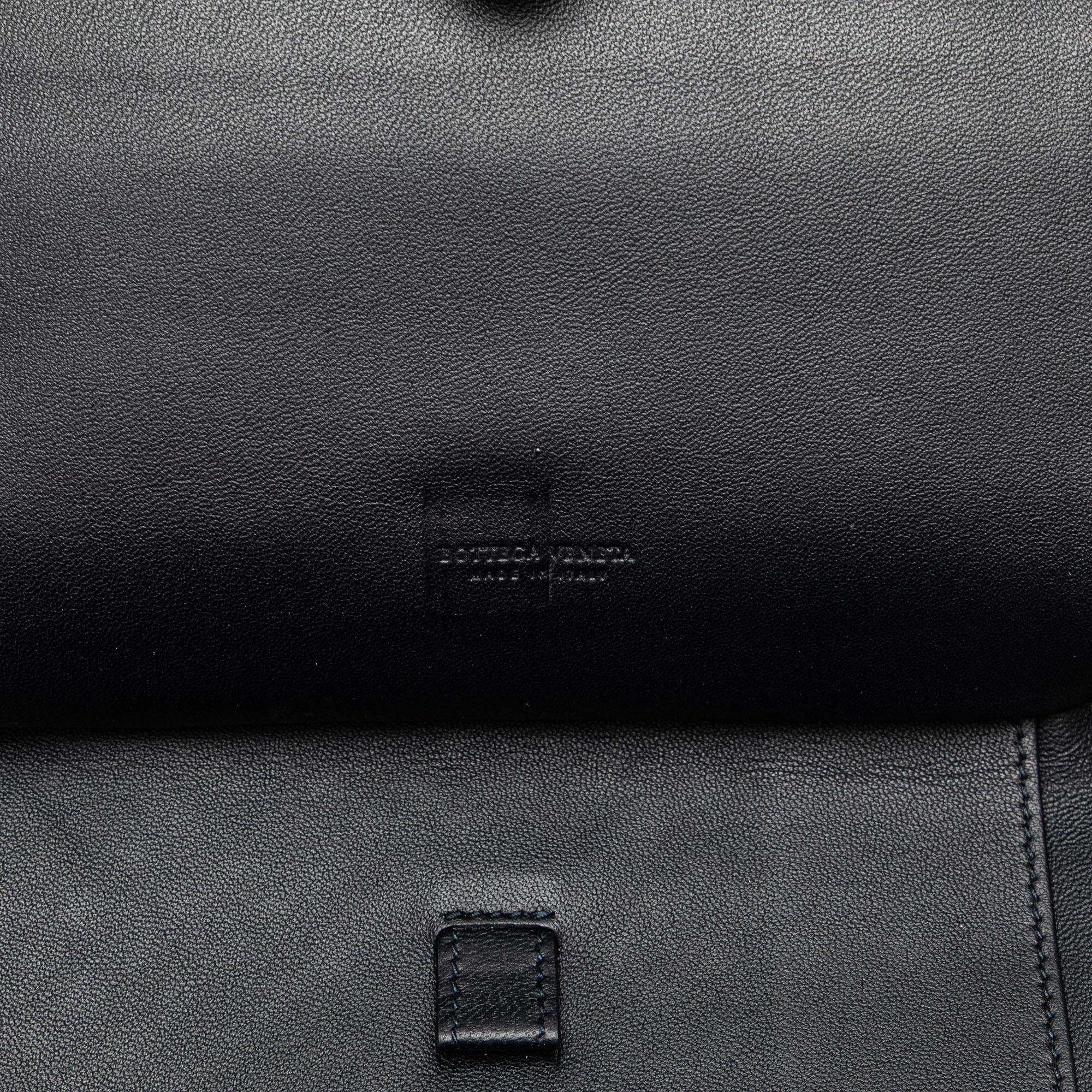 Bottega Veneta Intrecciato Trimmed Nappa Wristlet Clutch