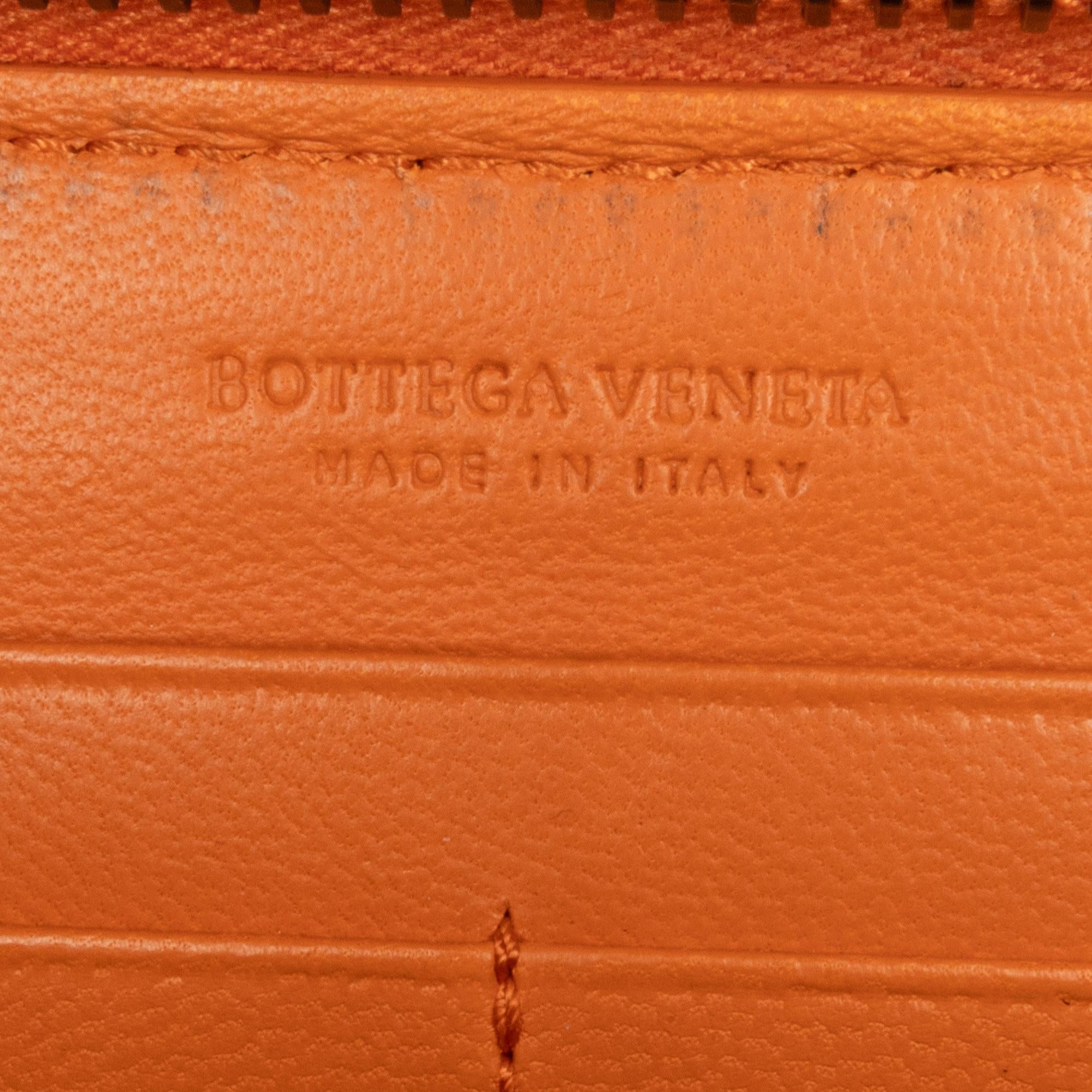 Bottega Veneta Intrecciato Zip Around Long Wallet (SHG-htwvgV)
