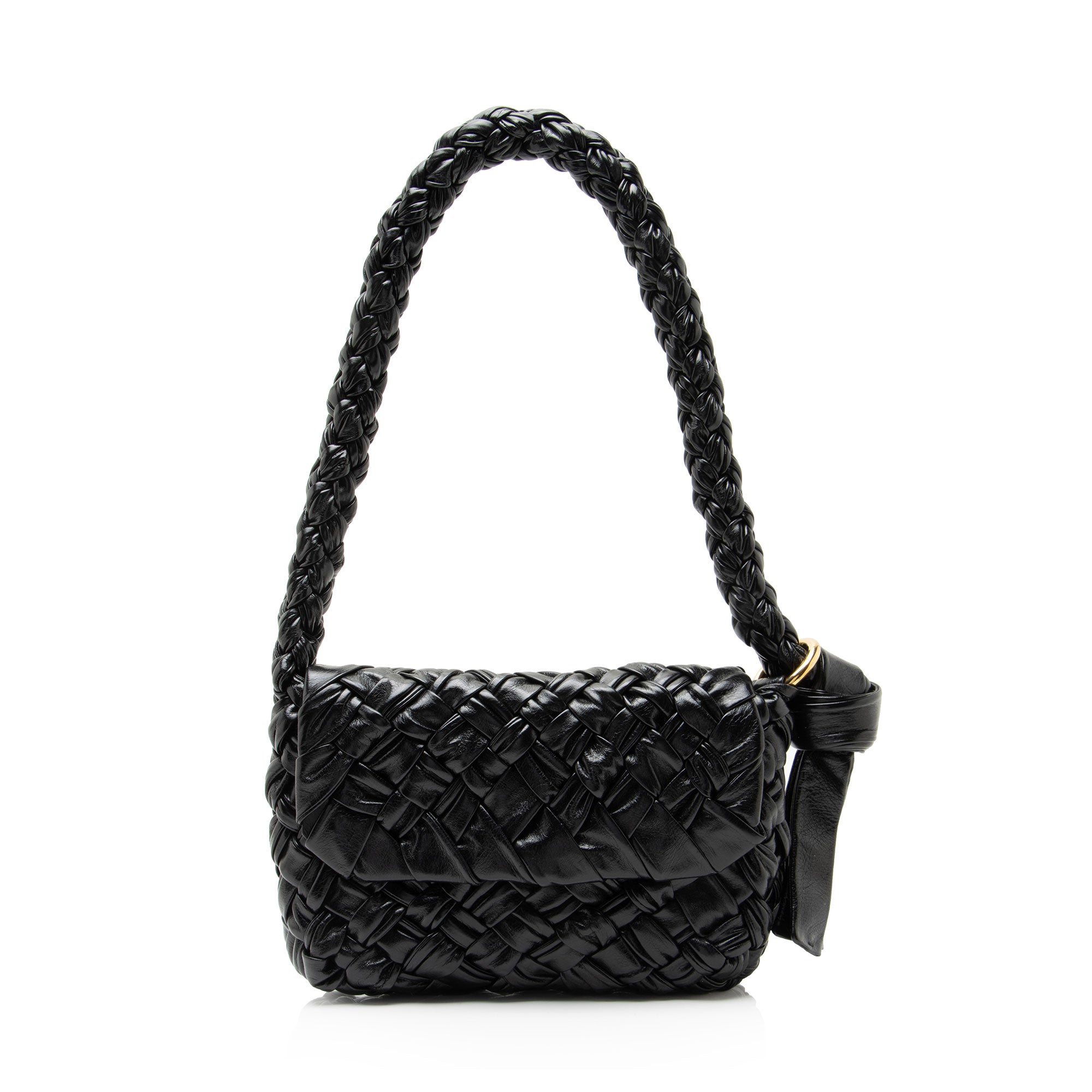 Bottega Veneta Intreccio Kalimero Citta Small Shoulder Bag