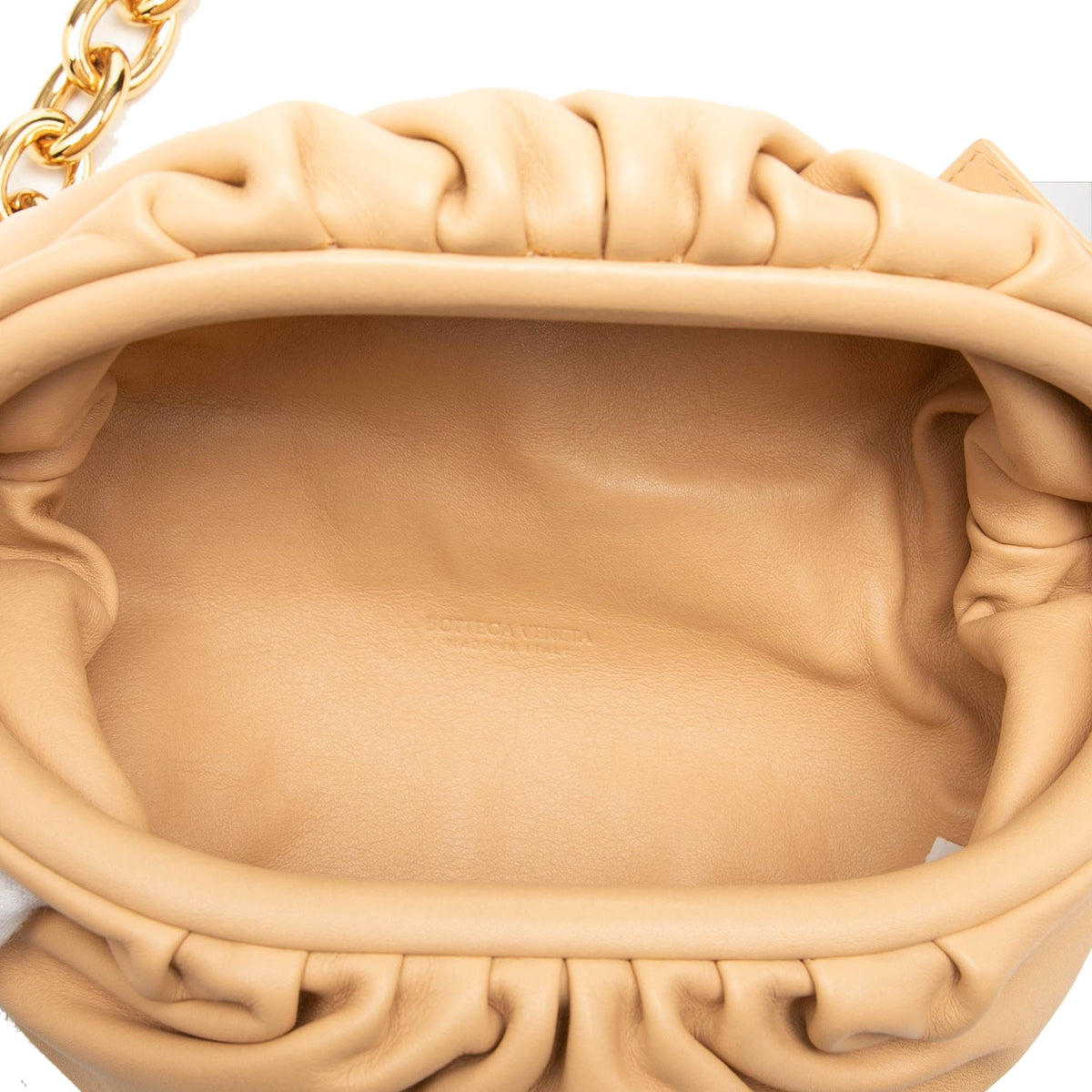 Bottega Veneta Lambskin Belt Chain Pouch