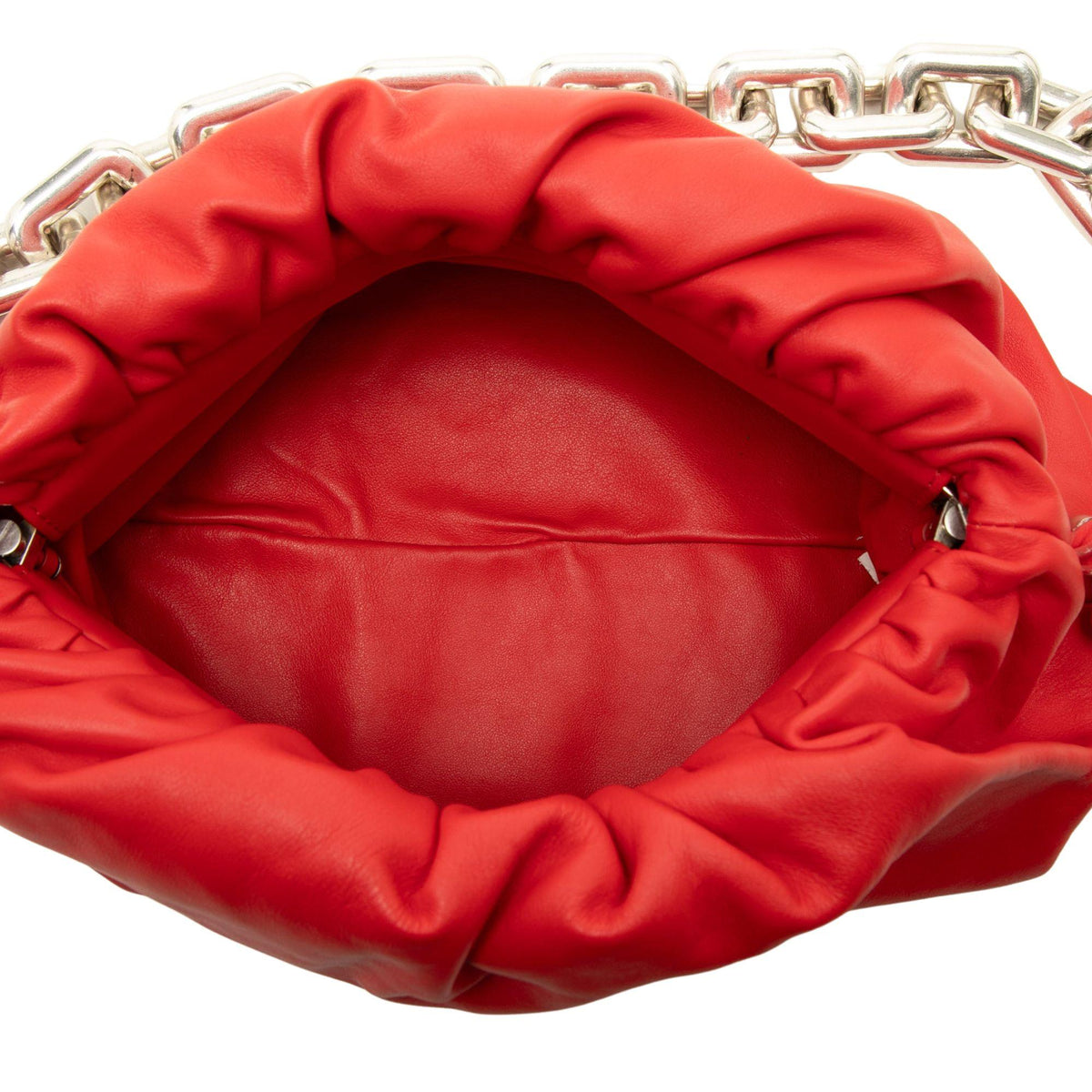 Bottega Veneta Lambskin Chain Pouch