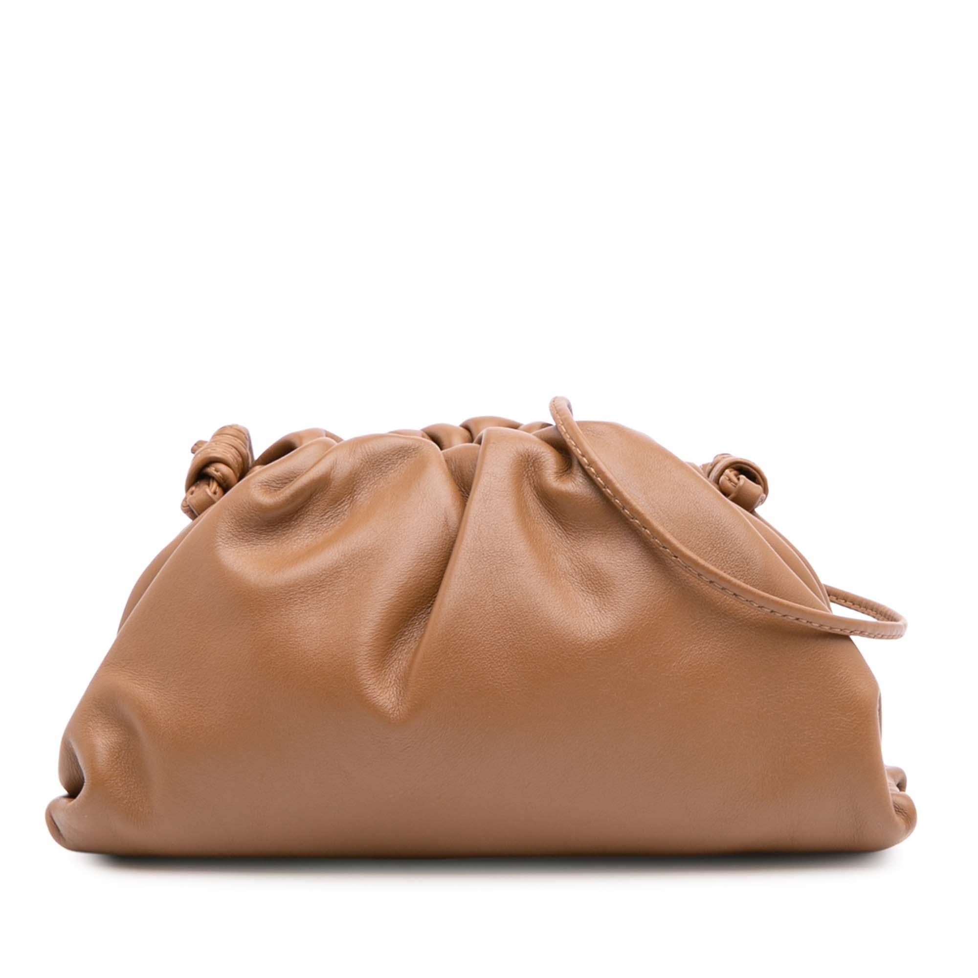 Bottega Veneta Lambskin The Mini Pouch Crossbody