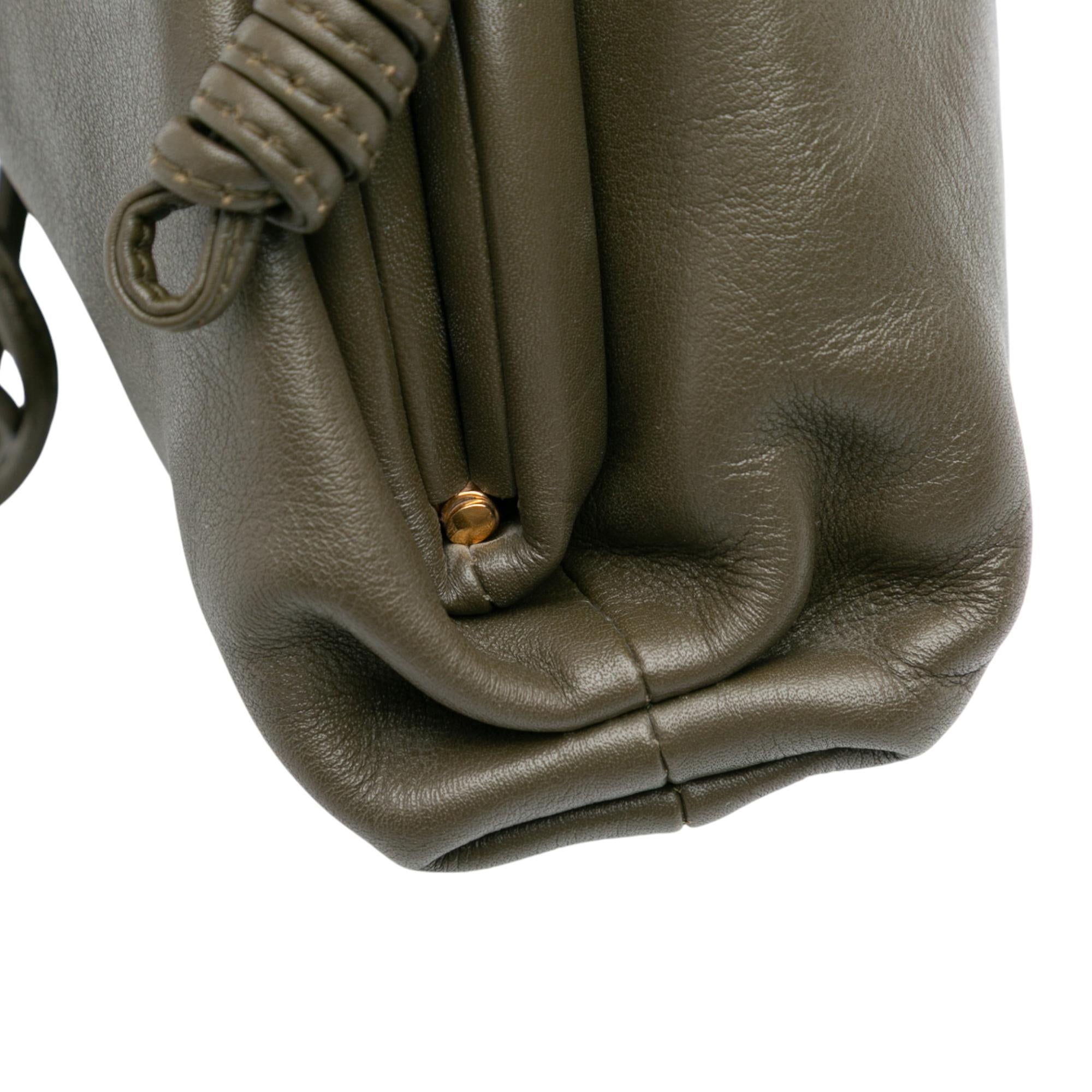 Bottega Veneta Lambskin The Mini Pouch Crossbody