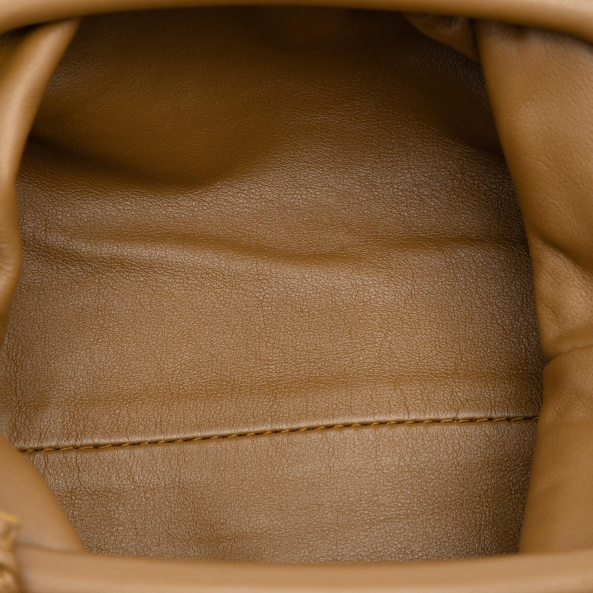 Bottega Veneta Lambskin The Mini Pouch Crossbody