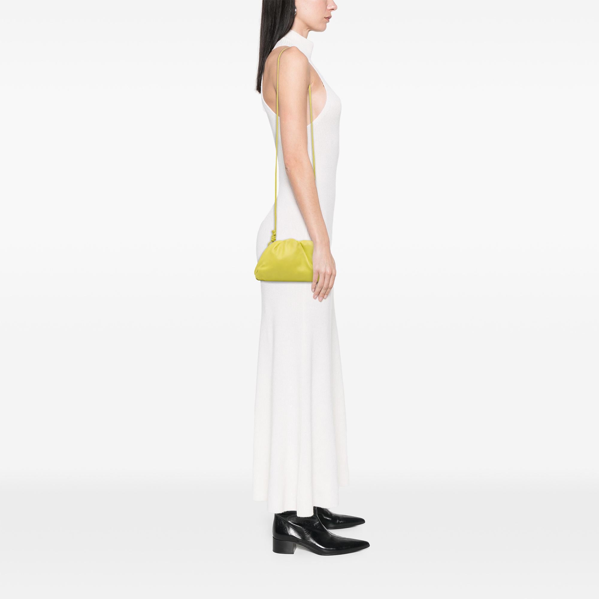 Bottega Veneta Lambskin The Mini Pouch Crossbody