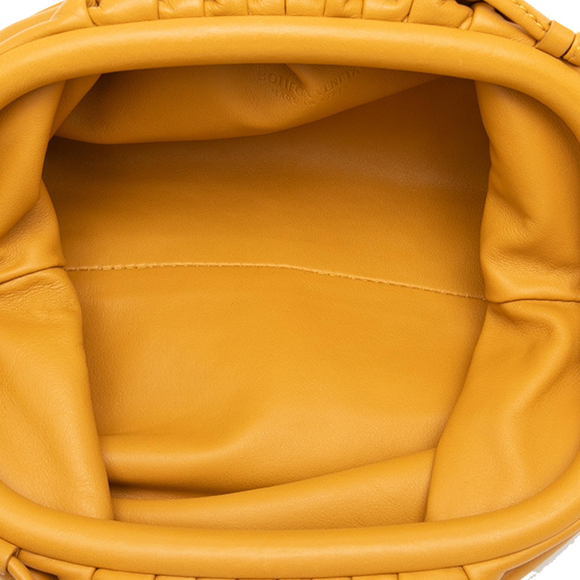 Bottega Veneta Lambskin The Mini Pouch Crossbody