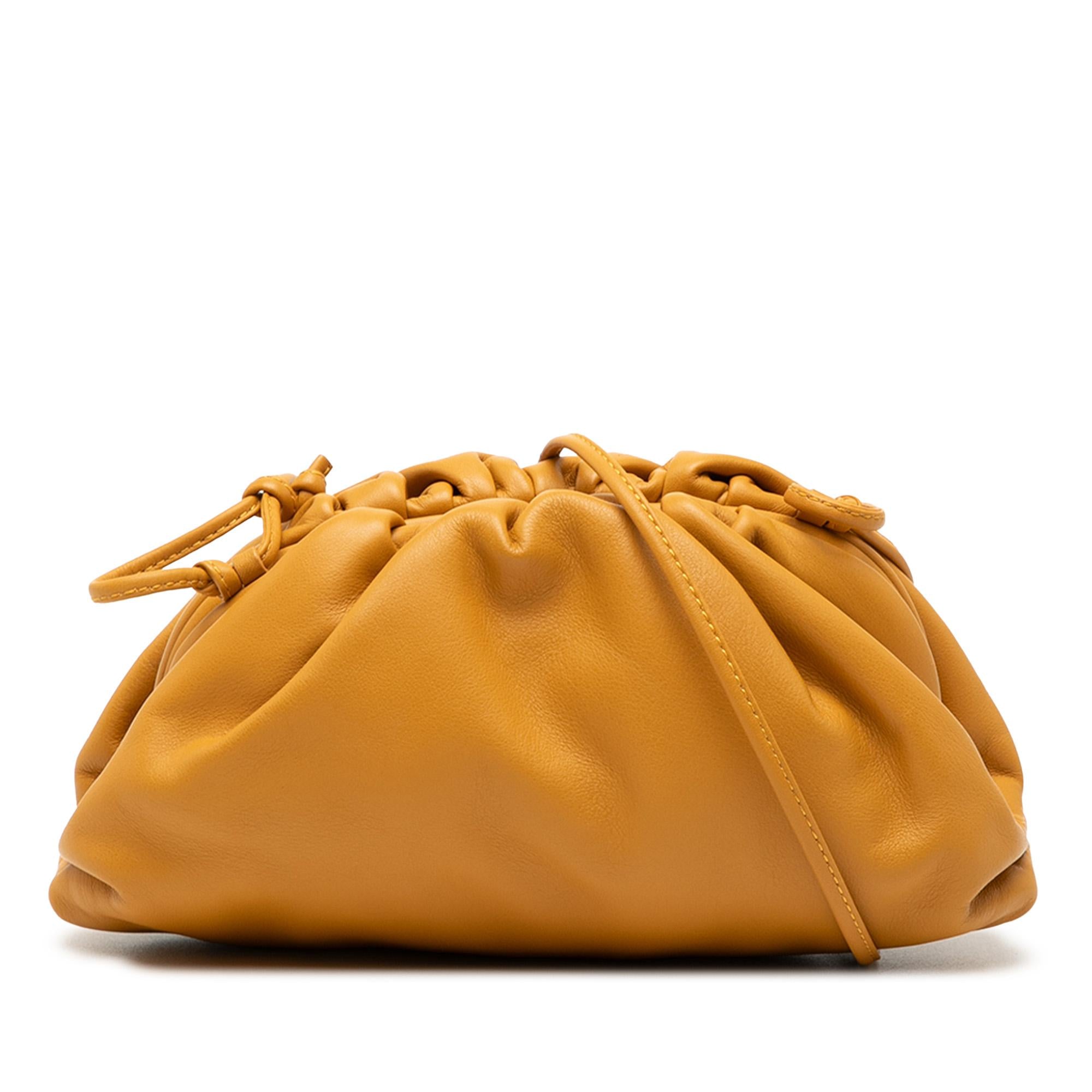 Bottega Veneta Lambskin The Mini Pouch Crossbody