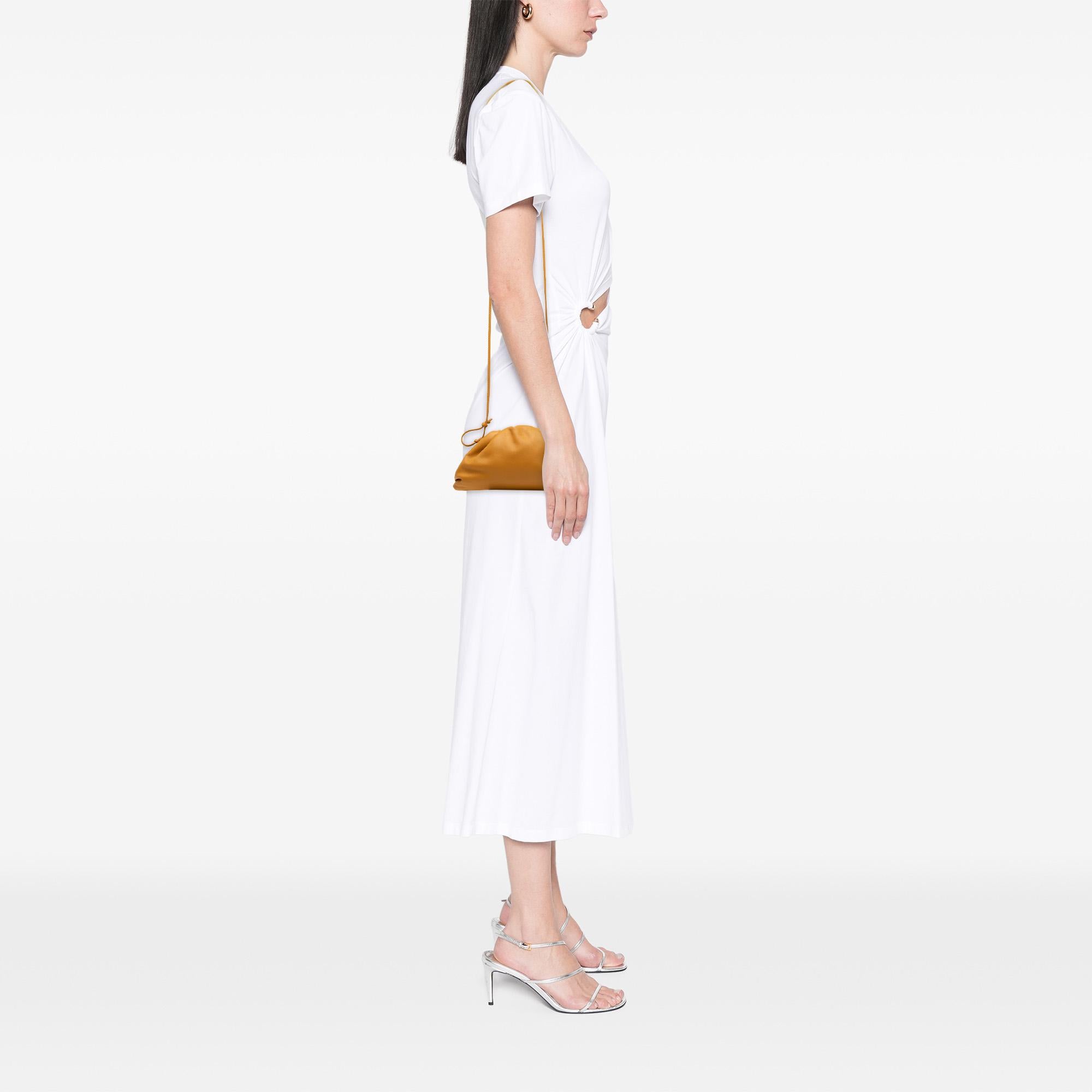 Bottega Veneta Lambskin The Mini Pouch Crossbody
