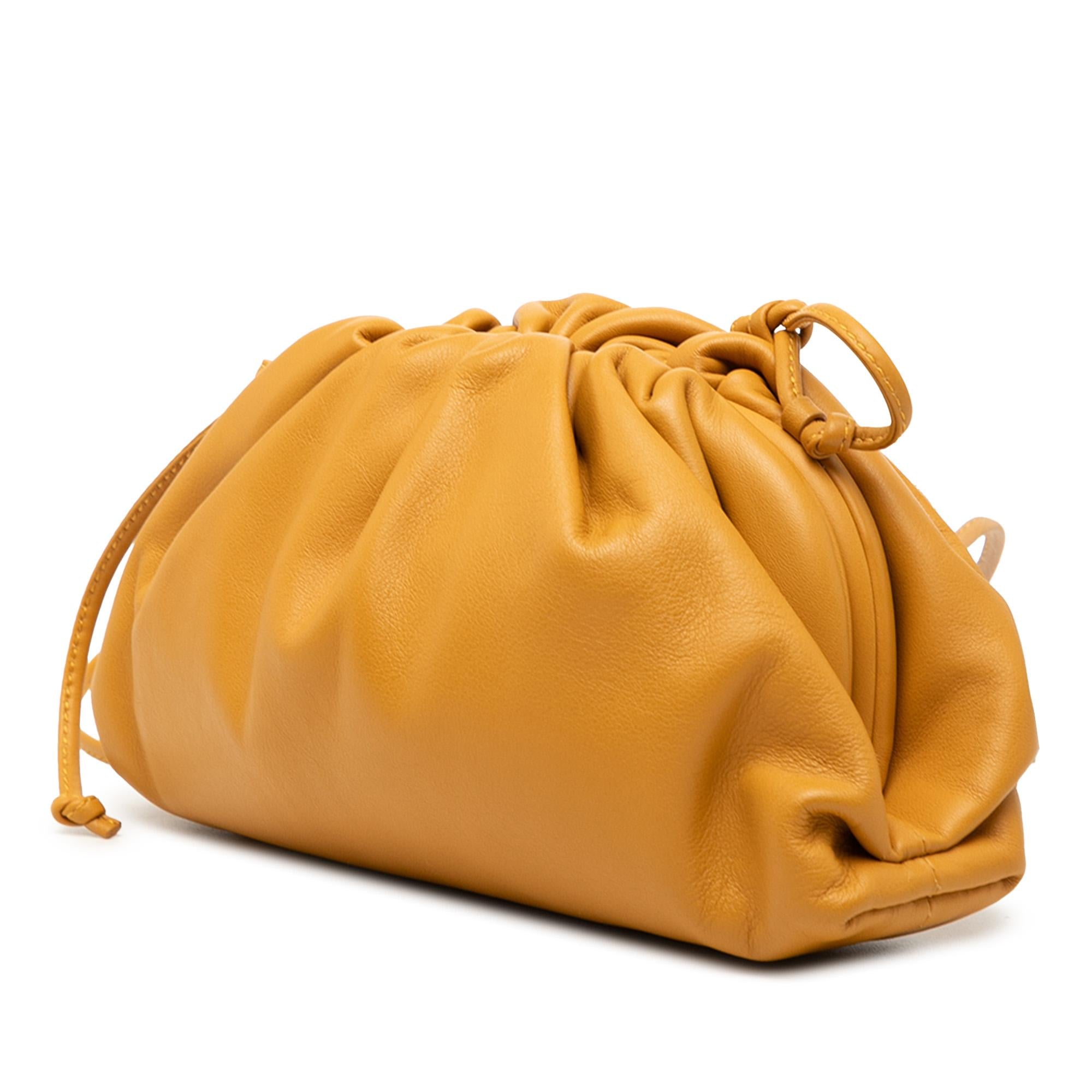 Bottega Veneta Lambskin The Mini Pouch Crossbody