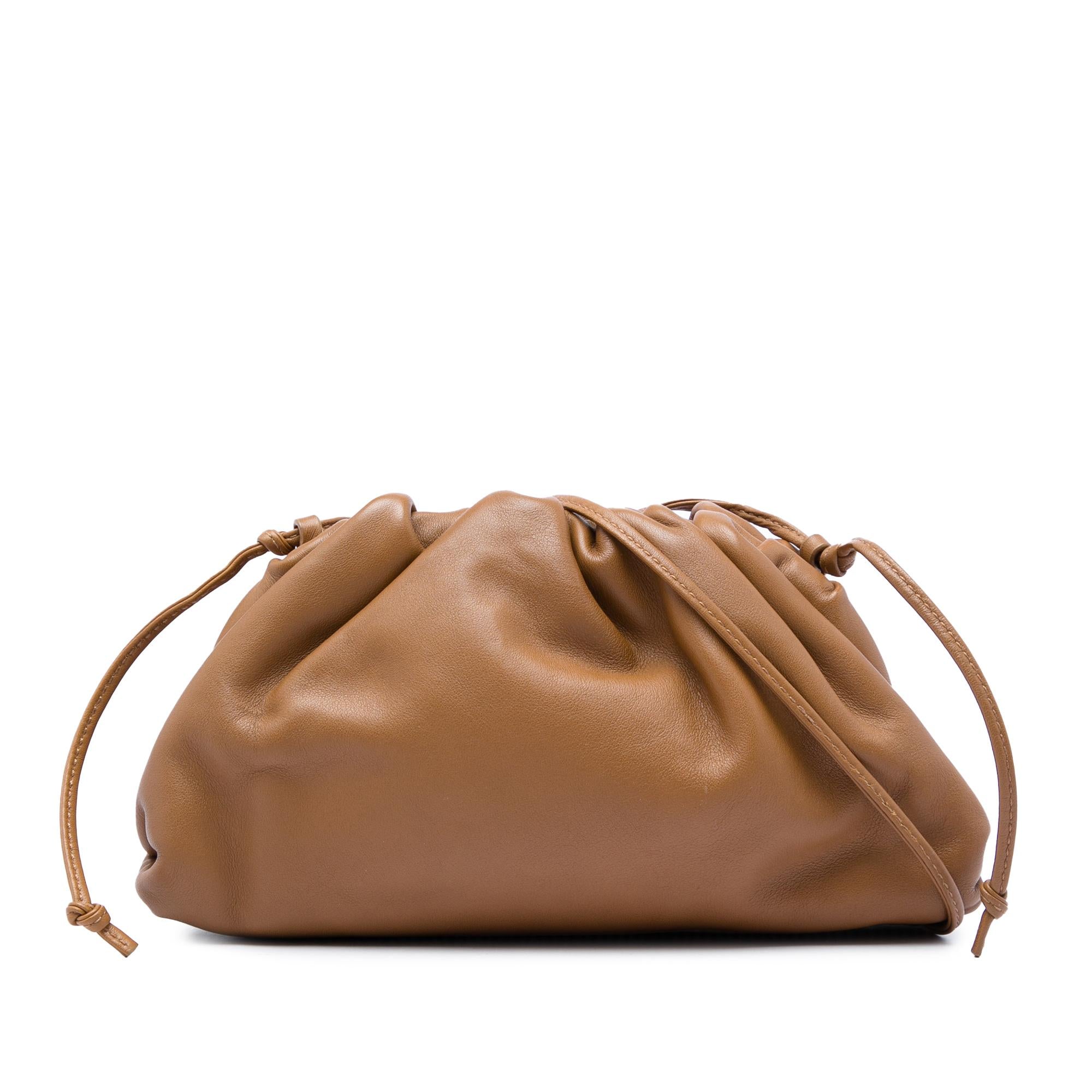 Bottega Veneta Lambskin The Mini Pouch Crossbody