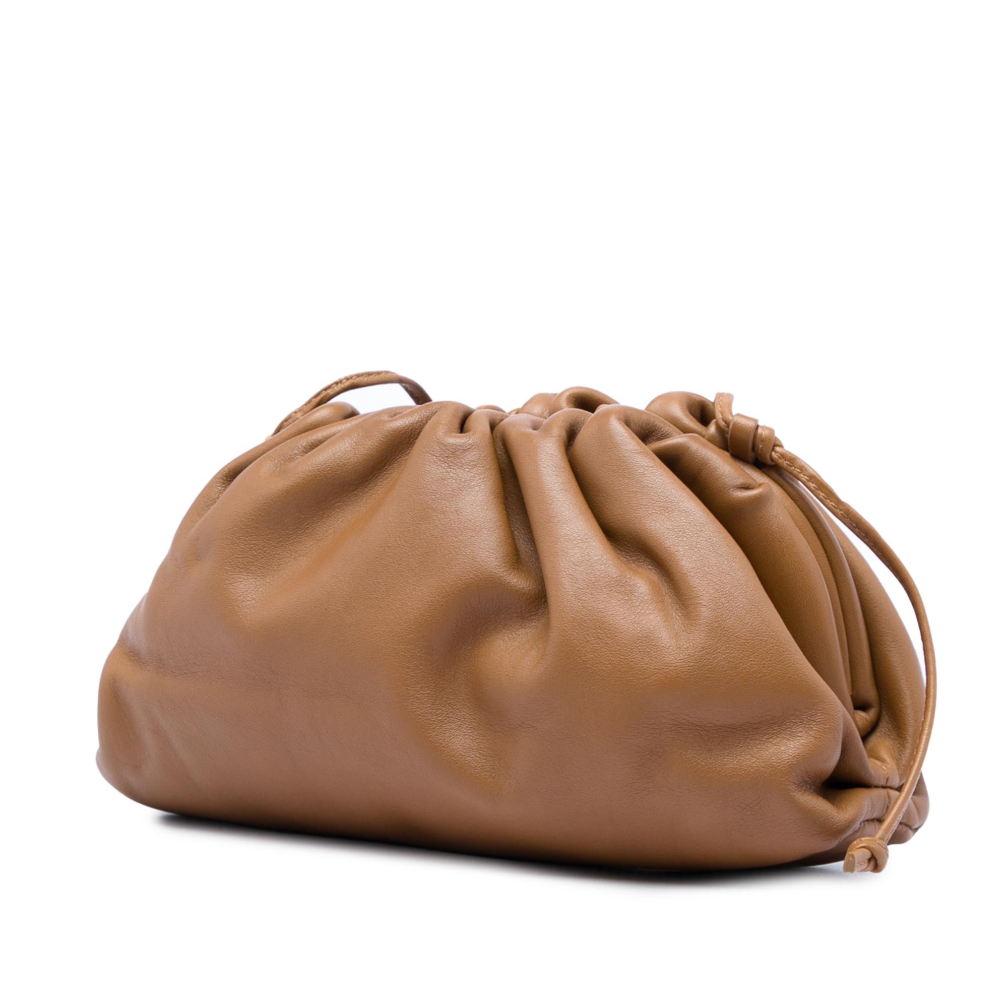 Bottega Veneta Lambskin The Mini Pouch Crossbody
