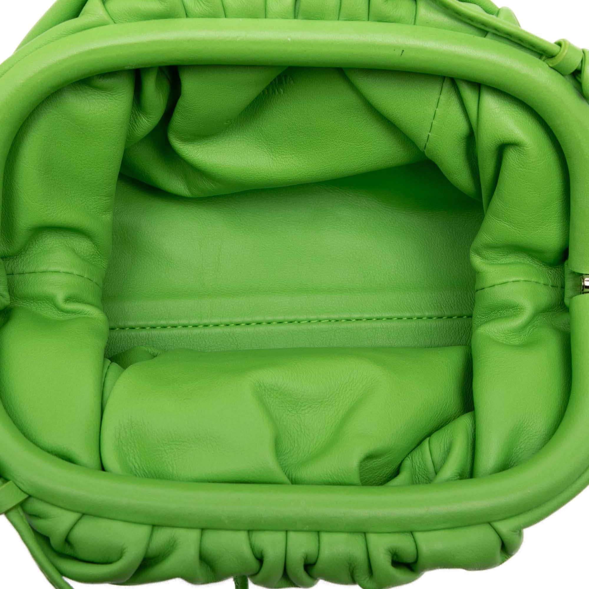 Bottega Veneta Lambskin The Mini Pouch Crossbody