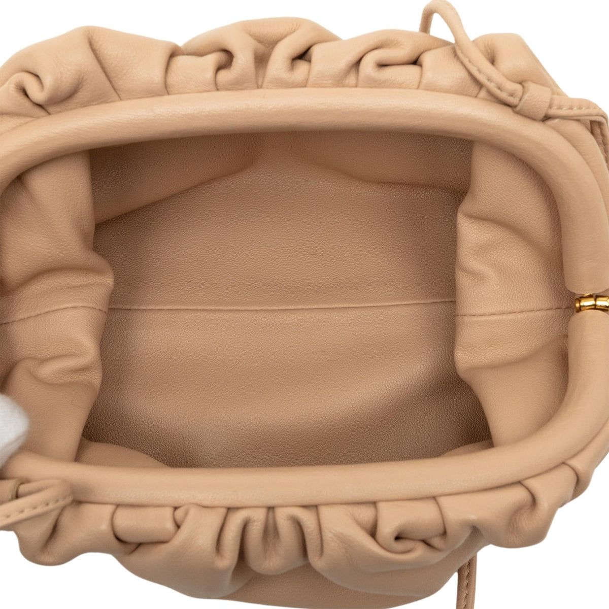 Bottega Veneta Lambskin The Mini Pouch Crossbody