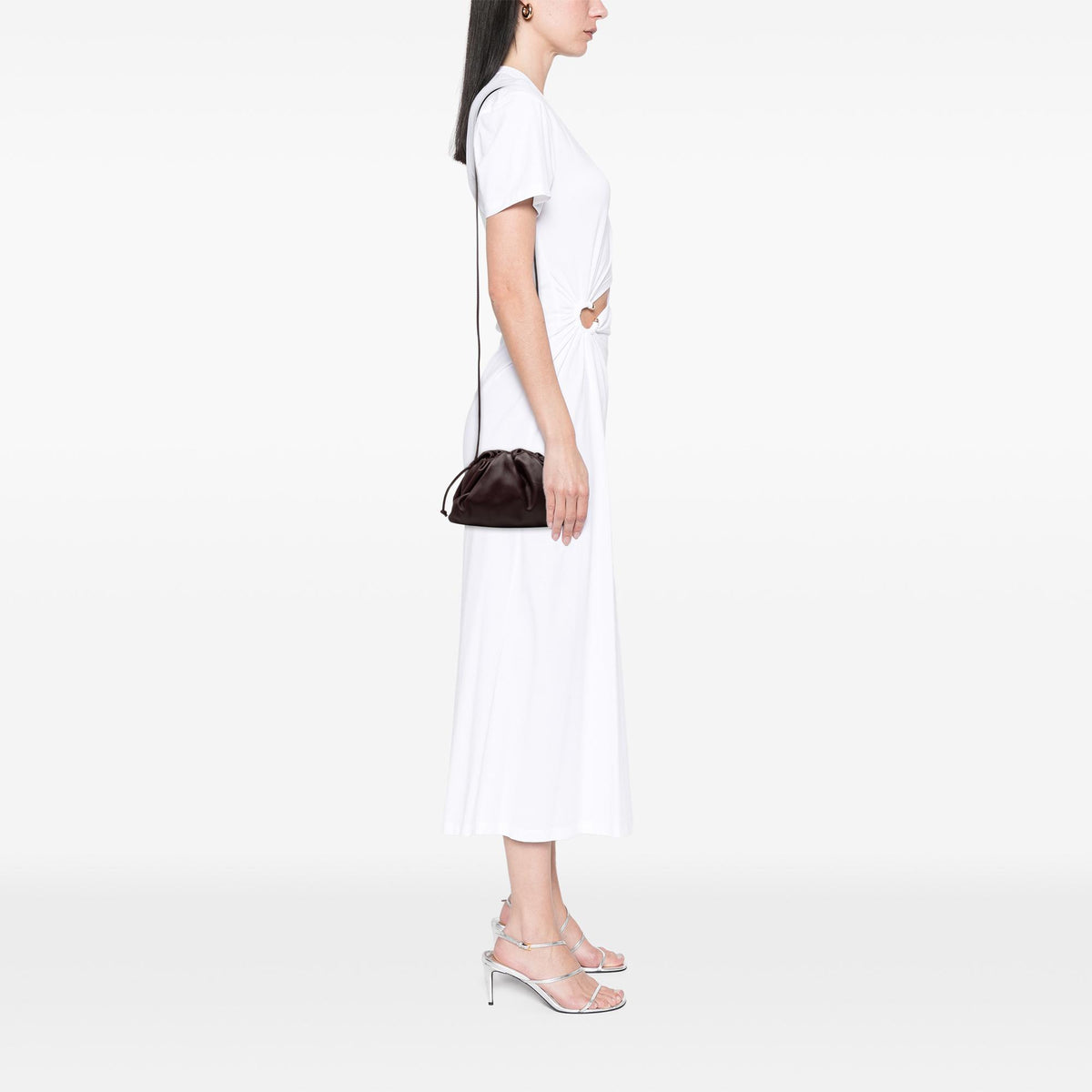 Bottega Veneta Lambskin The Mini Pouch Crossbody