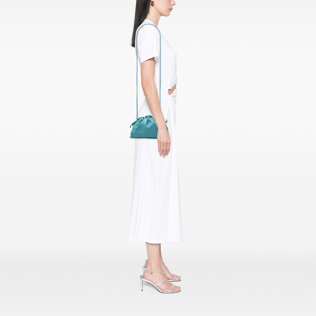 Bottega Veneta Lambskin The Mini Pouch Crossbody