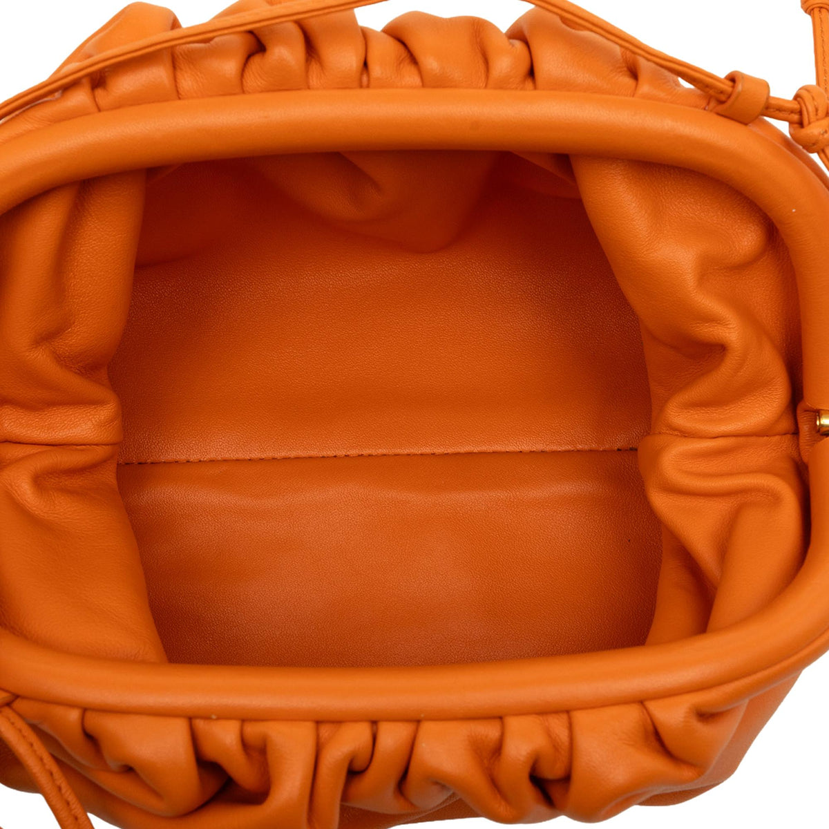 Bottega Veneta Lambskin The Mini Pouch Crossbody
