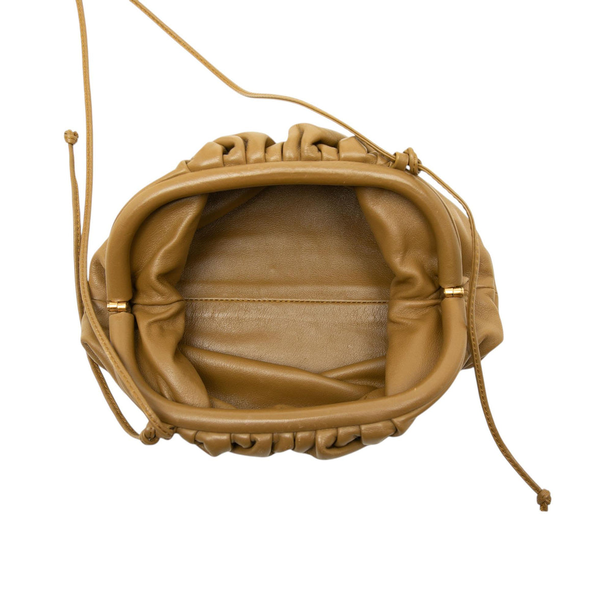 Bottega Veneta Lambskin The Mini Pouch Crossbody