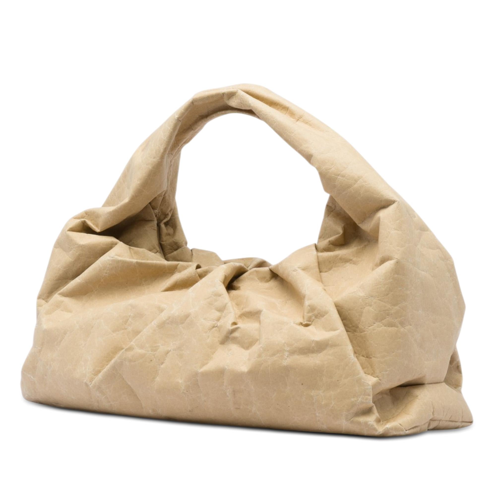 Bottega Veneta Large Kraft Paper The Shoulder Pouch