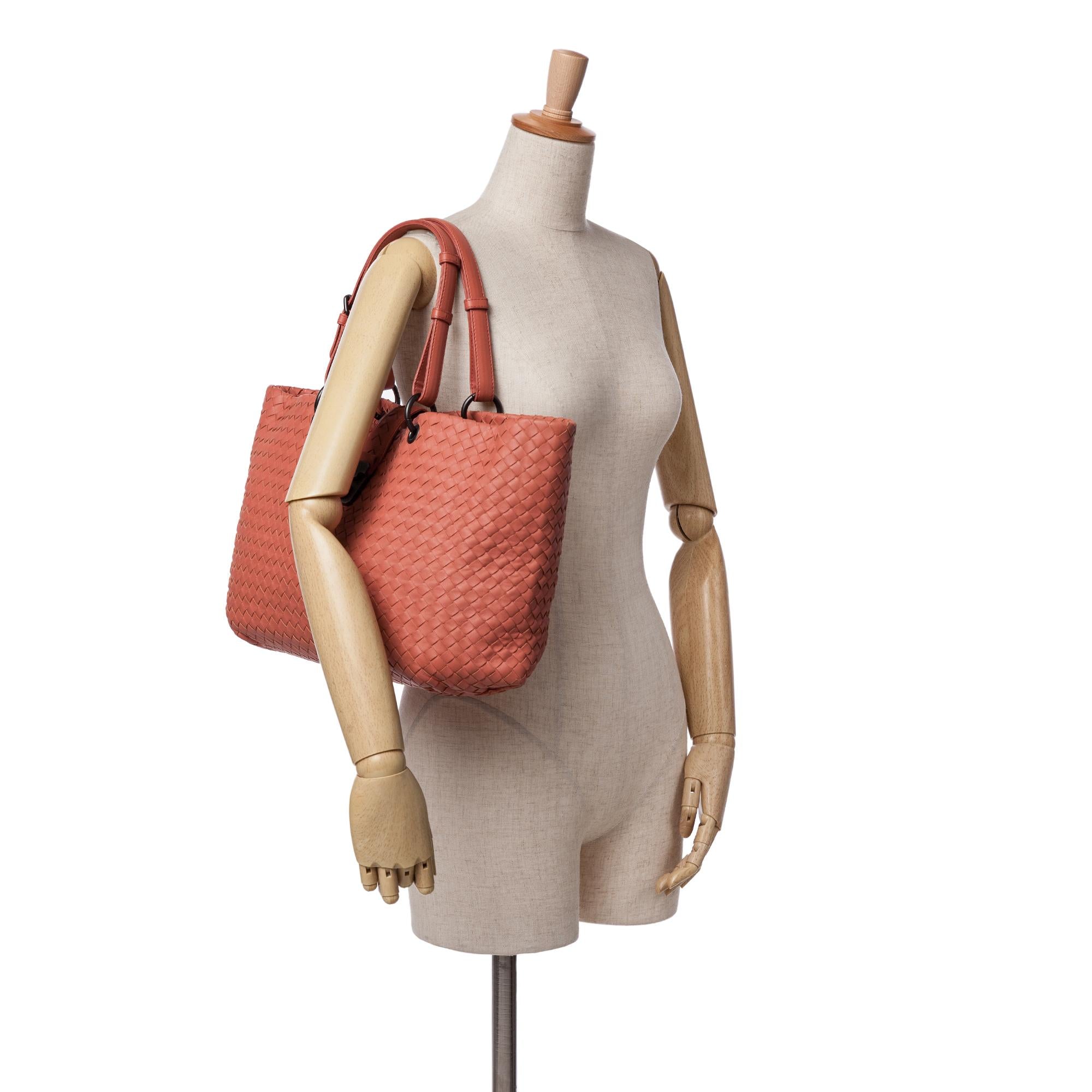 Bottega Veneta Large Nappa Intrecciato Capri Tote