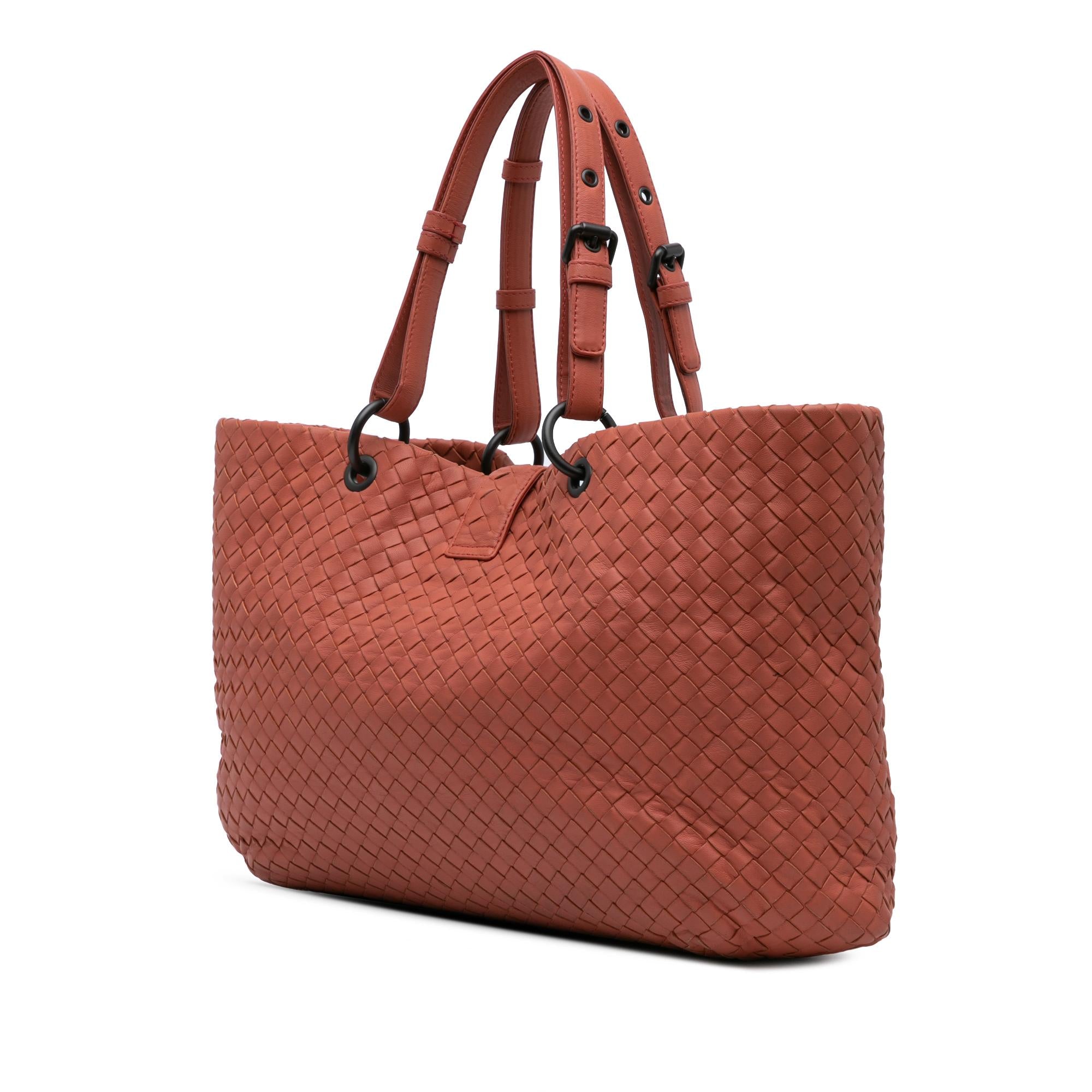 Bottega Veneta Large Nappa Intrecciato Capri Tote