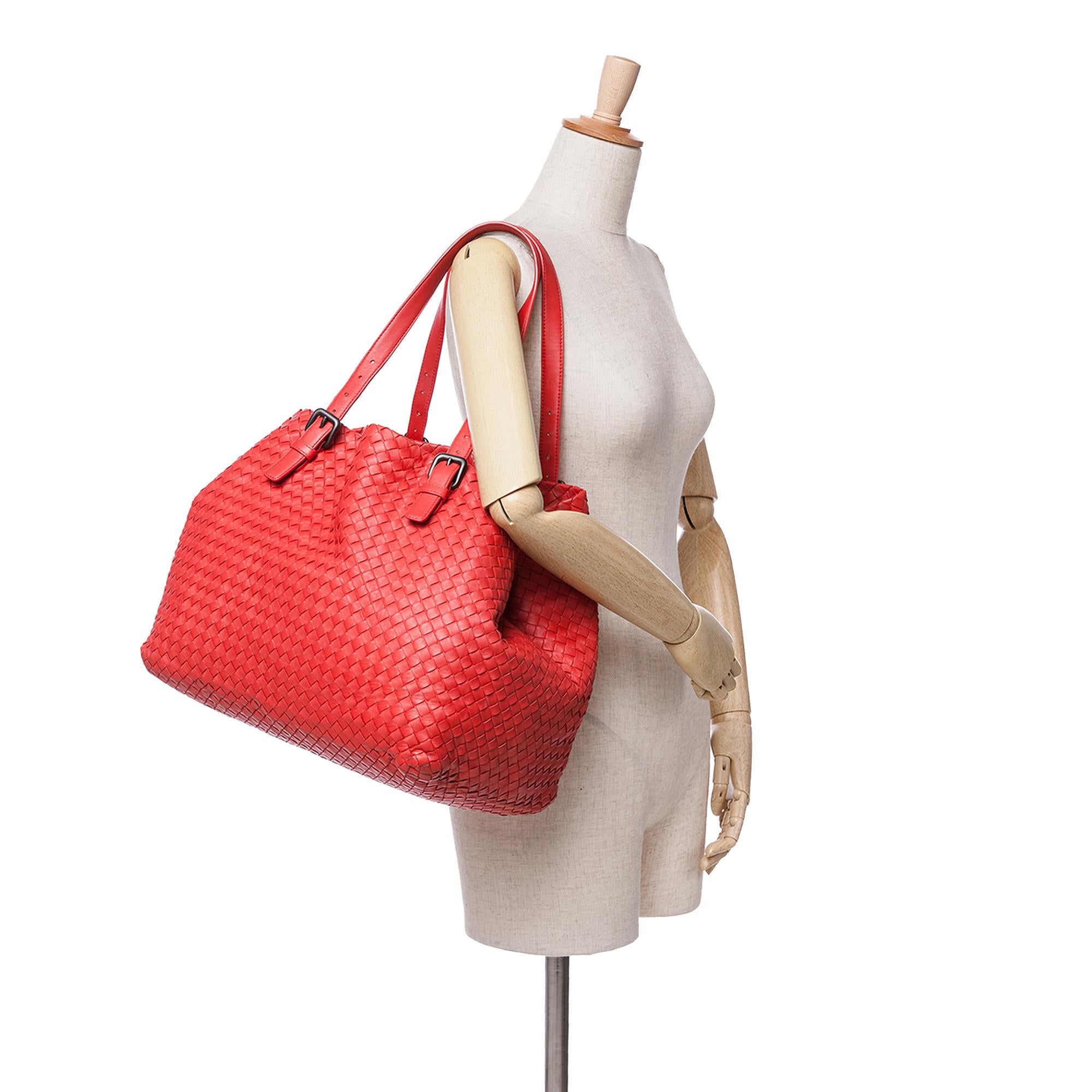 Bottega Veneta Large Nappa Intrecciato Cesta Tote
