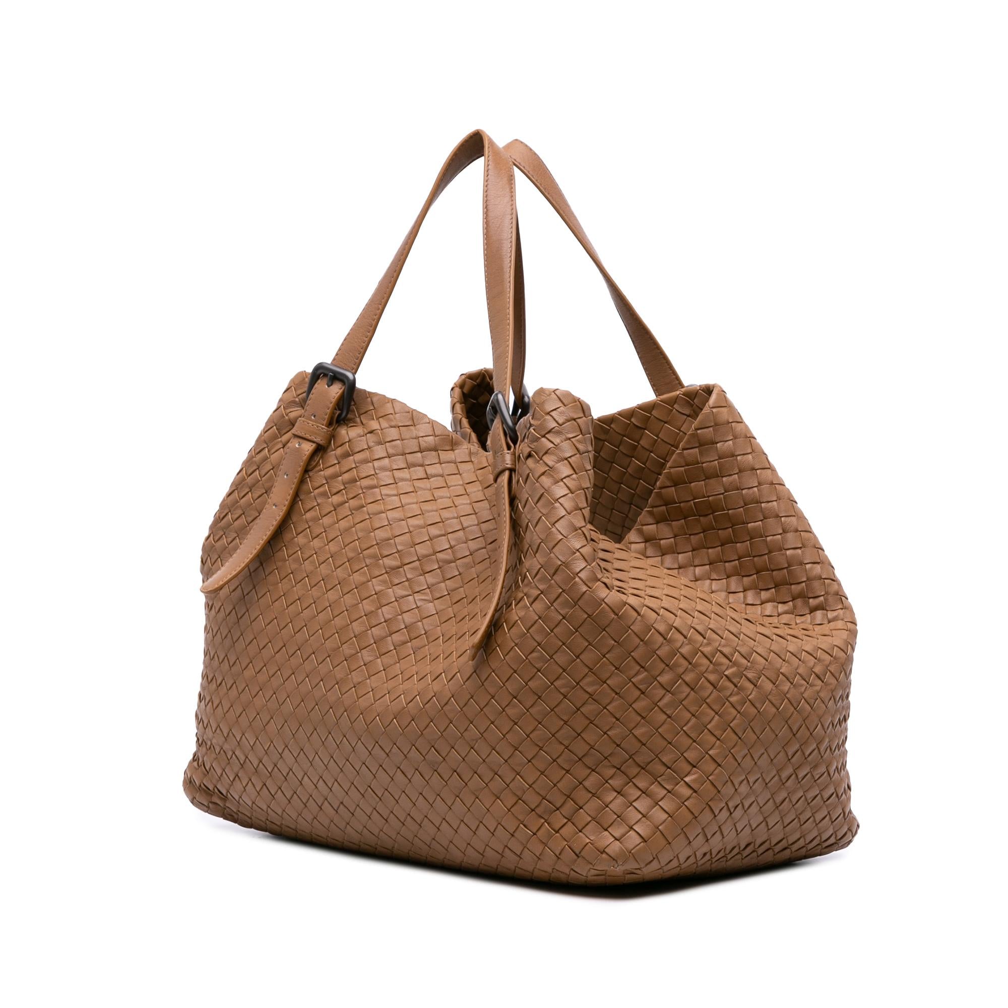 Bottega Veneta Large Nappa Intrecciato Cesta Tote