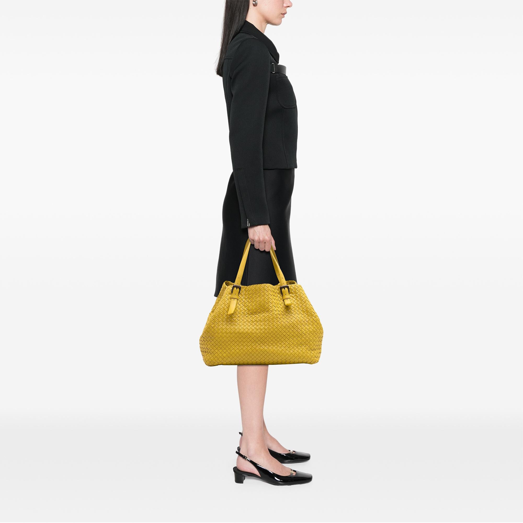 Bottega Veneta Large Nappa Intrecciato Cesta Tote