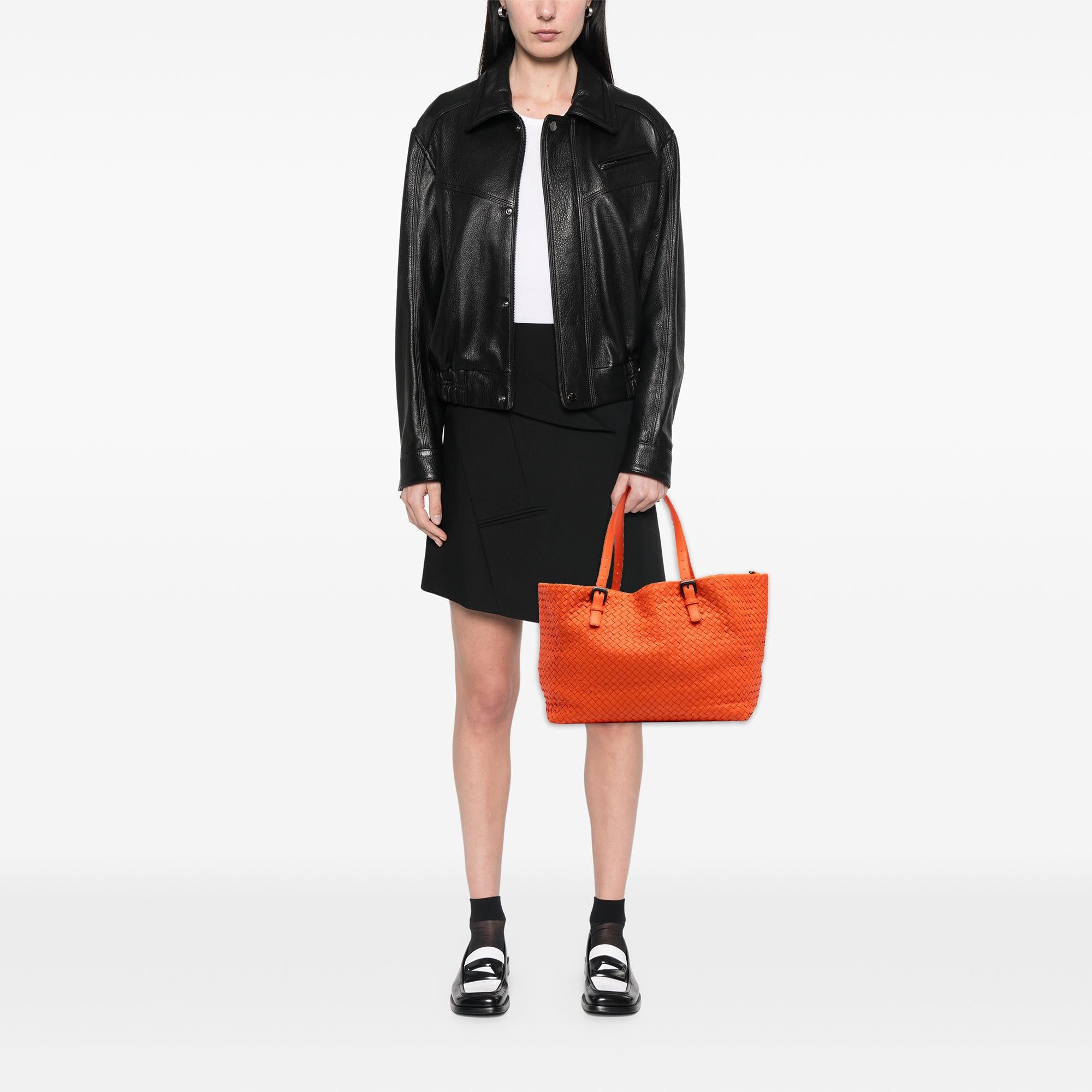 Bottega Veneta Large Nappa Intrecciato Cesta Tote