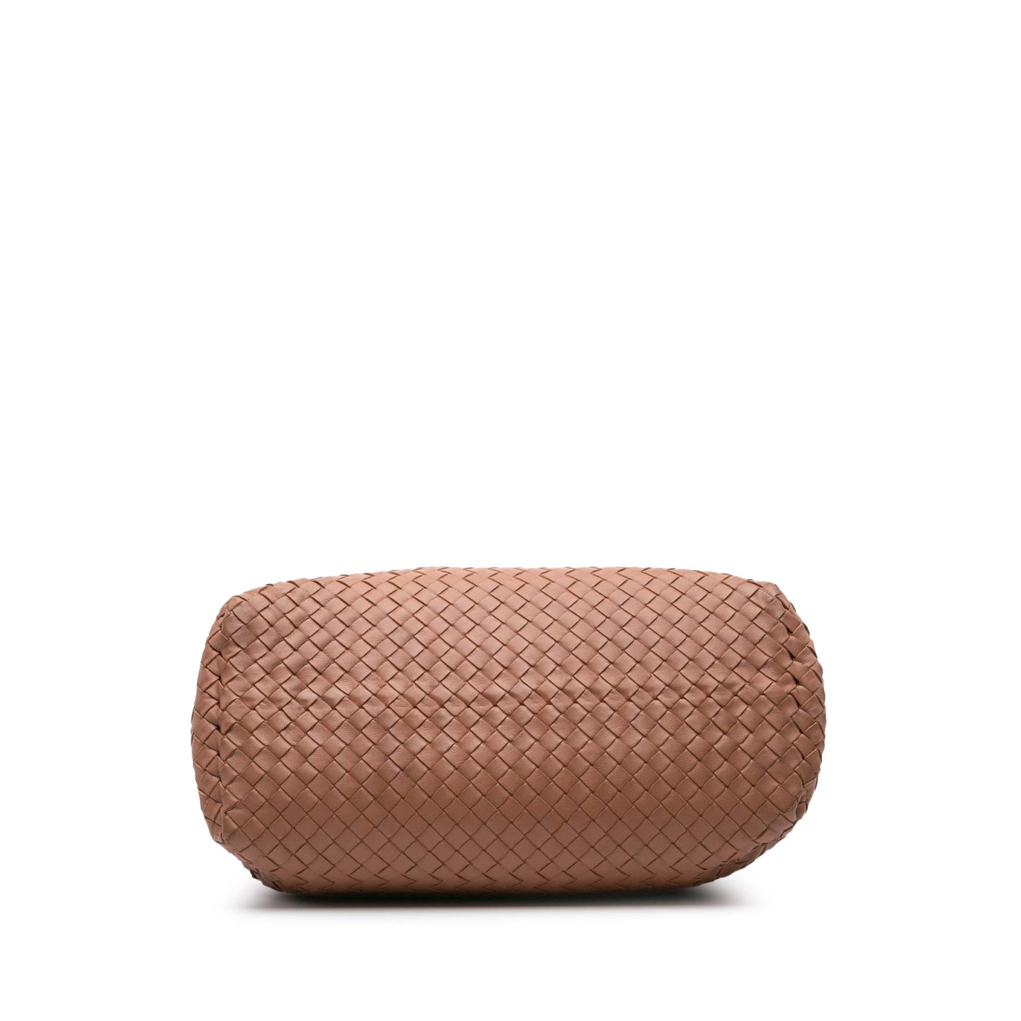 Bottega Veneta Large Nappa Intrecciato Classic Chain Strap Tote